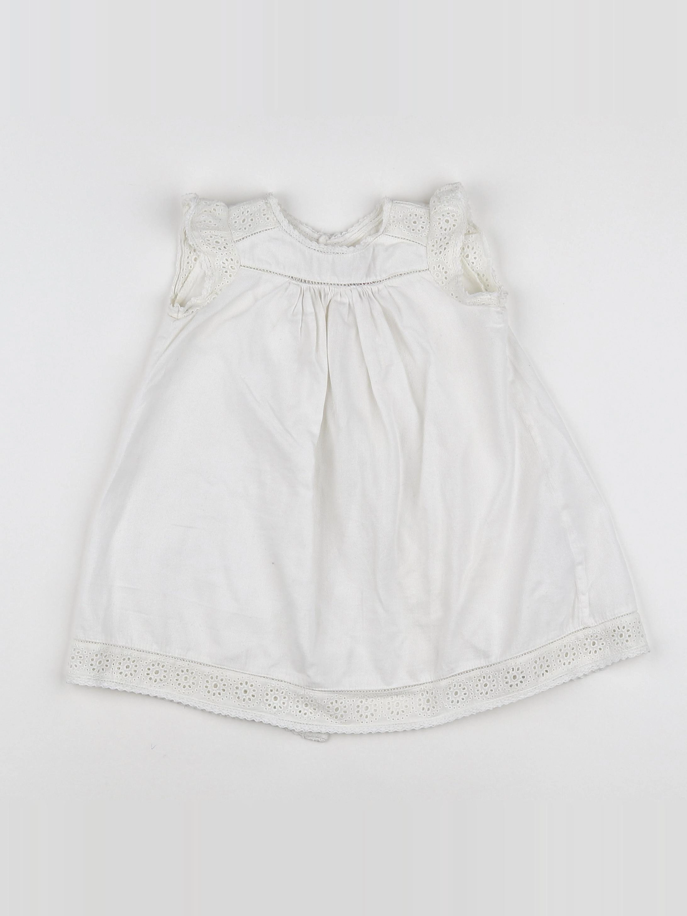 Bonpoint - robe blanc - 18 mois