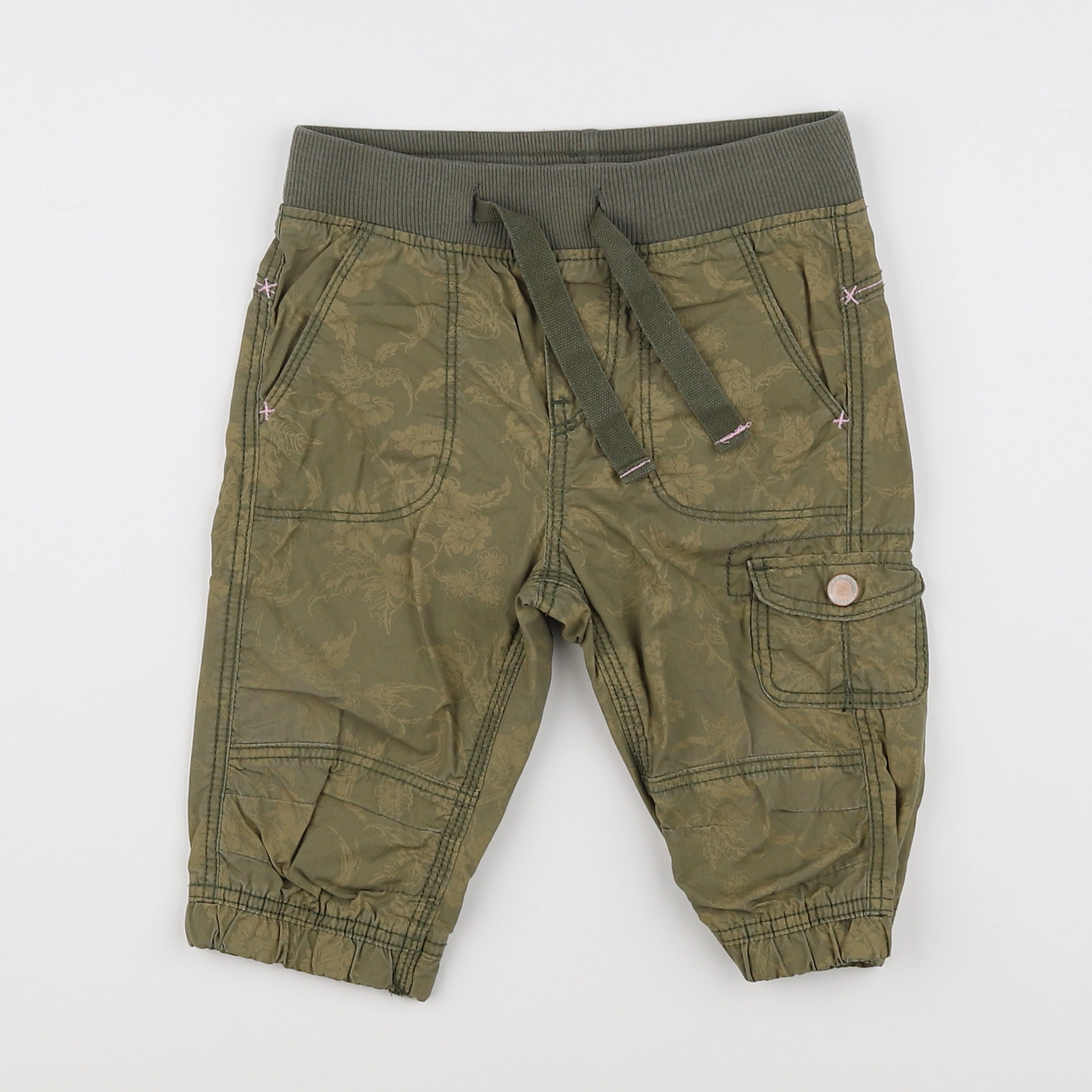 H&M - pantalon vert - 18 mois à 2 ans