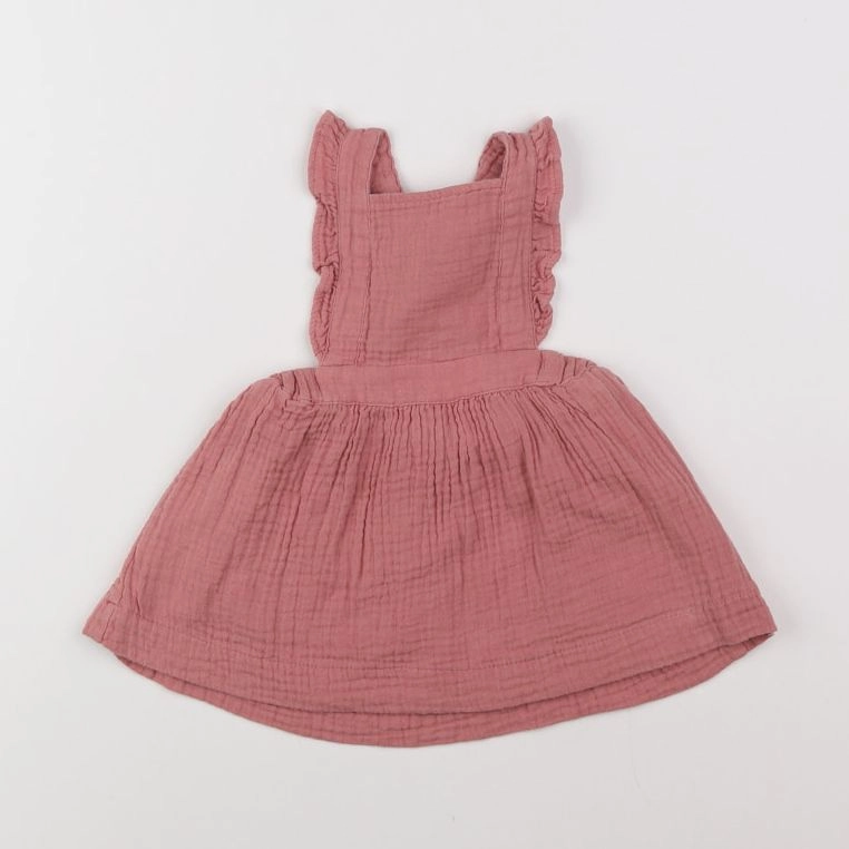 Vertbaudet - robe rose - 9 mois