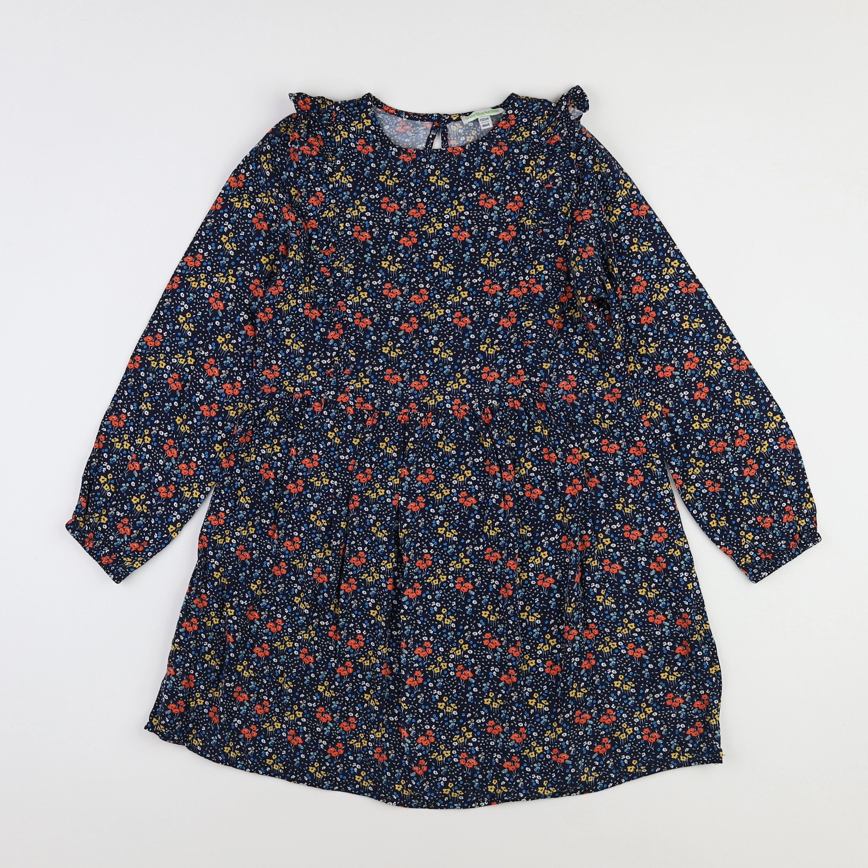Vertbaudet - robe multicolore - 9 ans