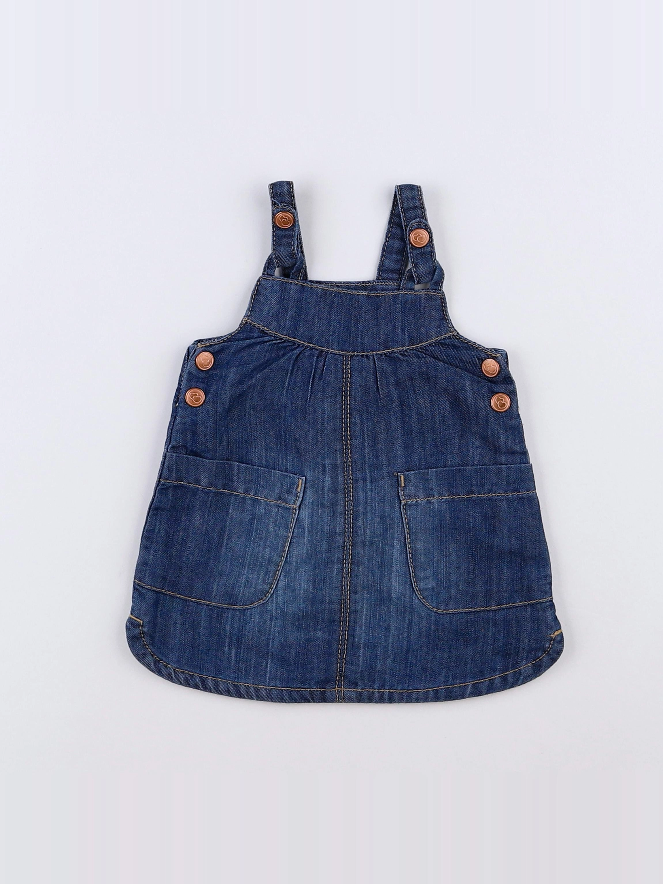 Tape à l'oeil - robe bleu - 3 mois