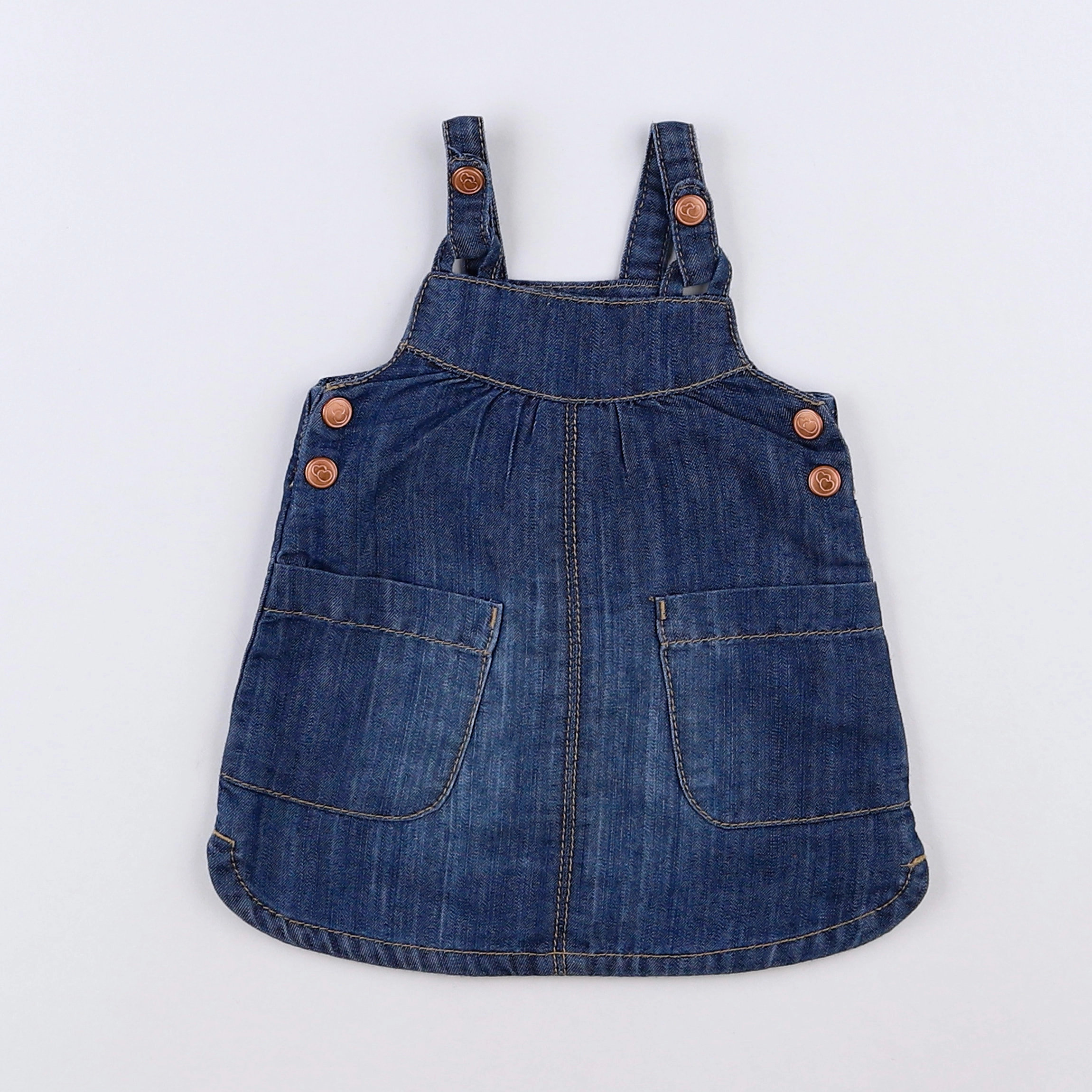 Tape à l'oeil - robe bleu - 3 mois