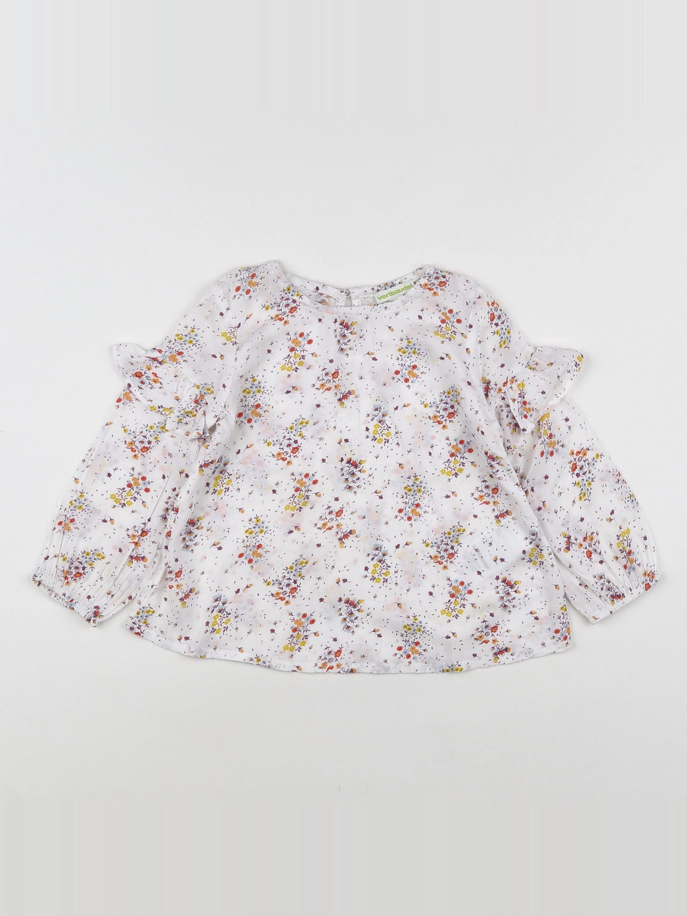 Vertbaudet - blouse multicolore - 2 ans