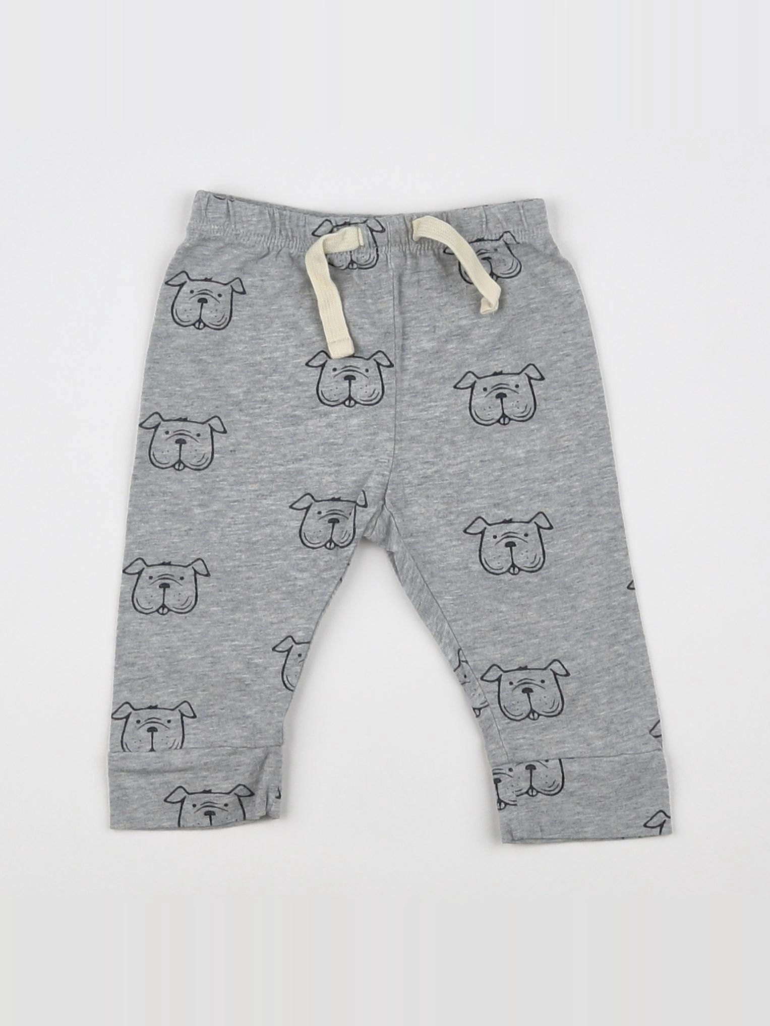 GAP - legging gris - 3/6 mois