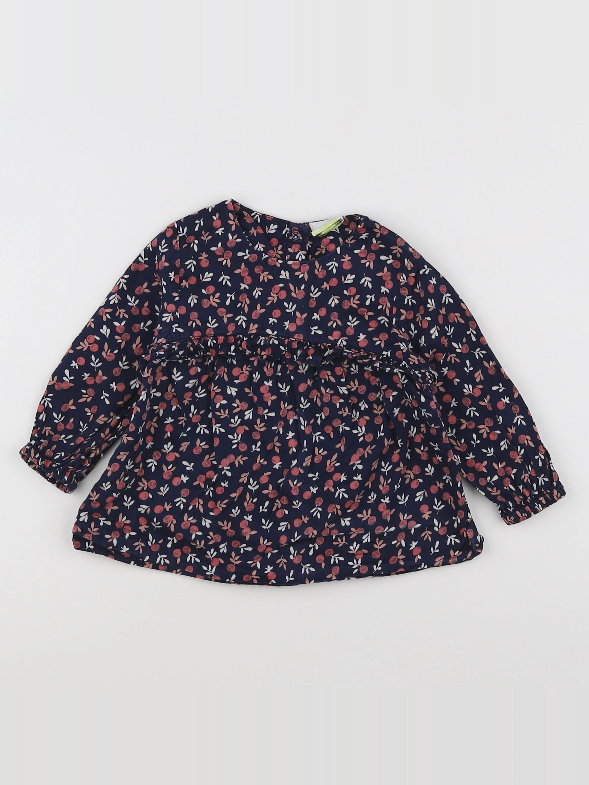 Tape à l'oeil - blouse multicolore - 12 mois