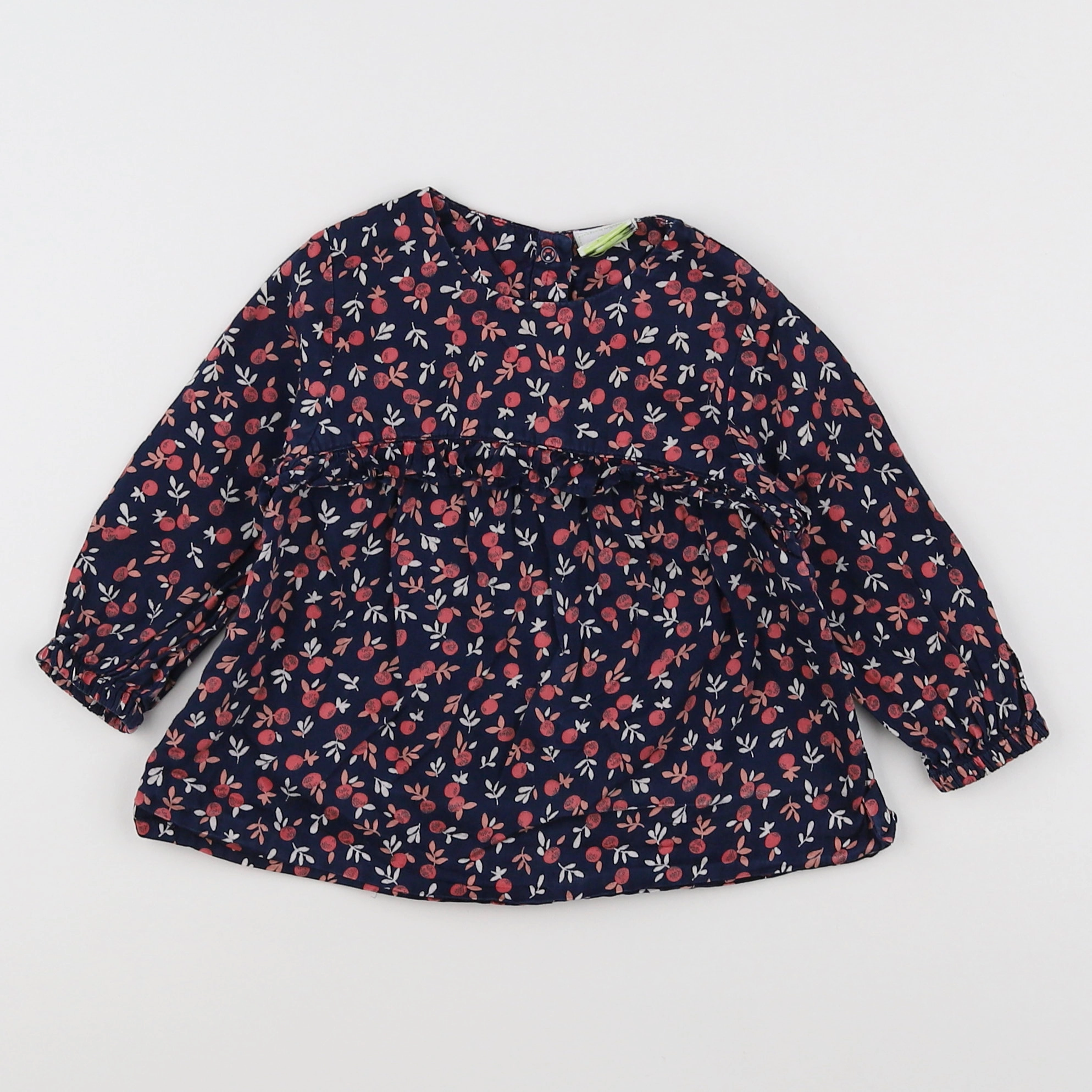 Tape à l'oeil - blouse multicolore - 12 mois