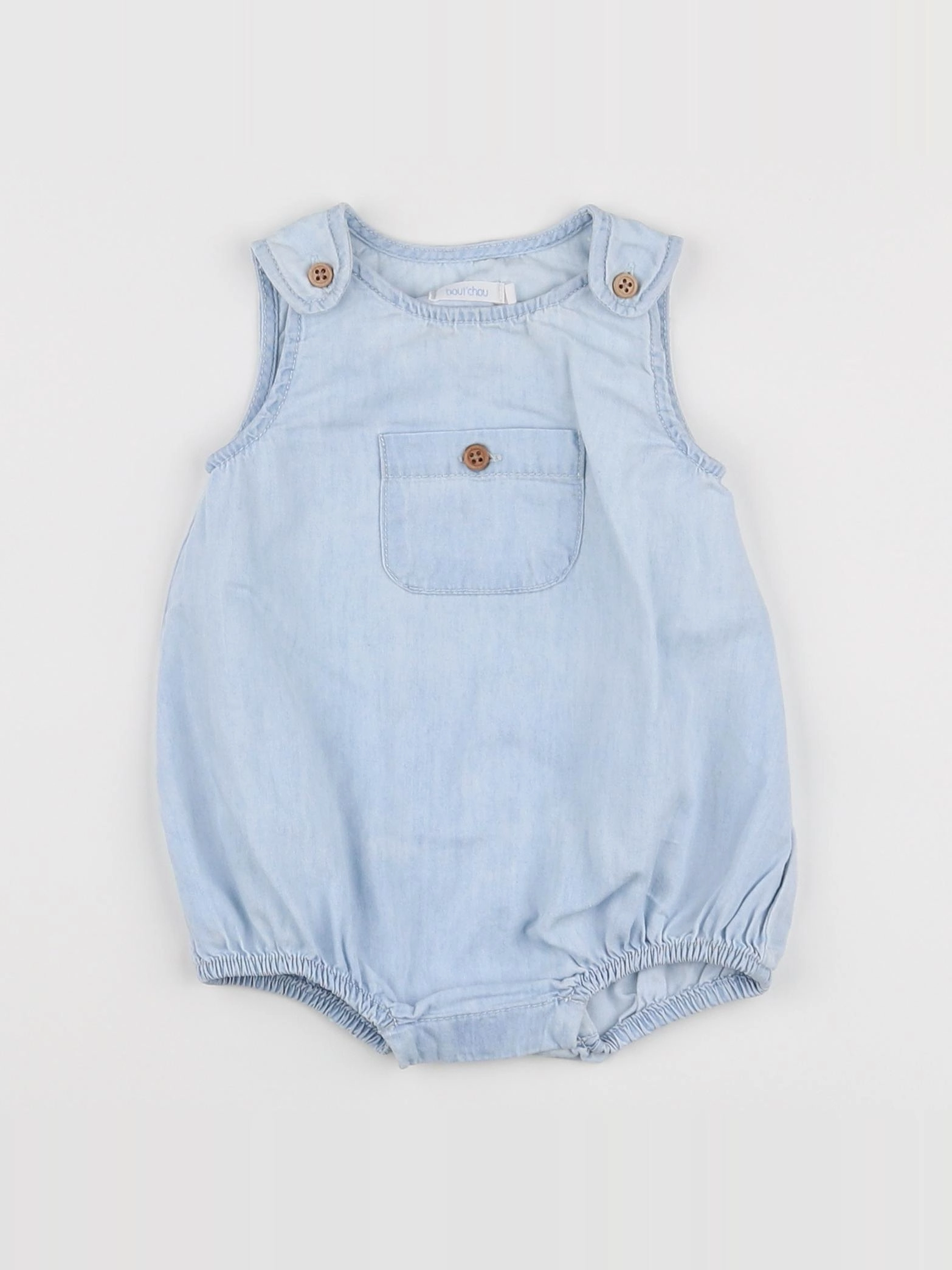 Boutchou - combinaison bleu - 3 mois