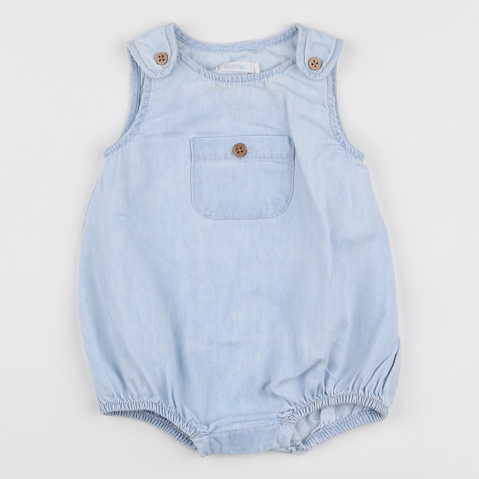 Boutchou - combinaison bleu - 3 mois