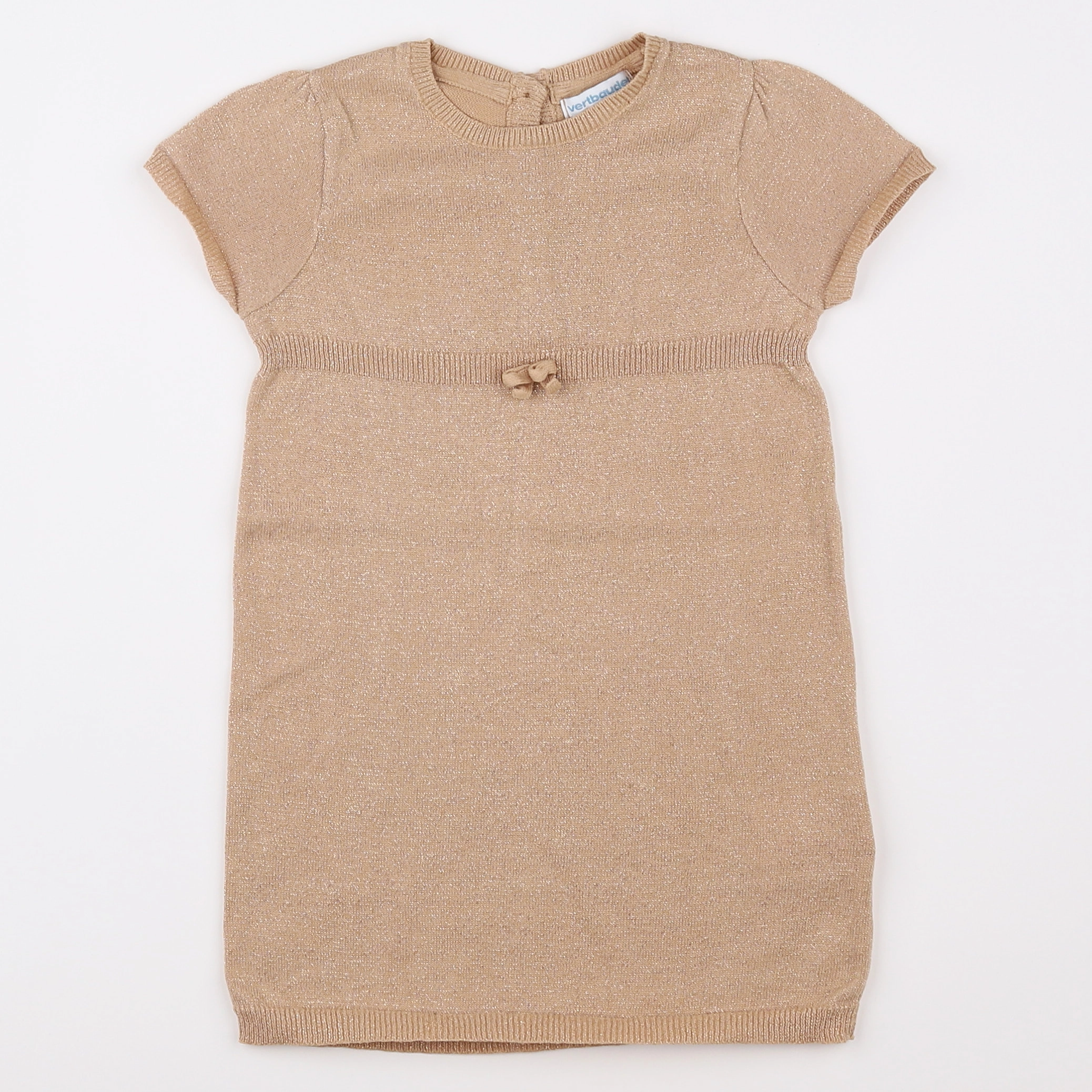 Vertbaudet - robe or - 2 ans