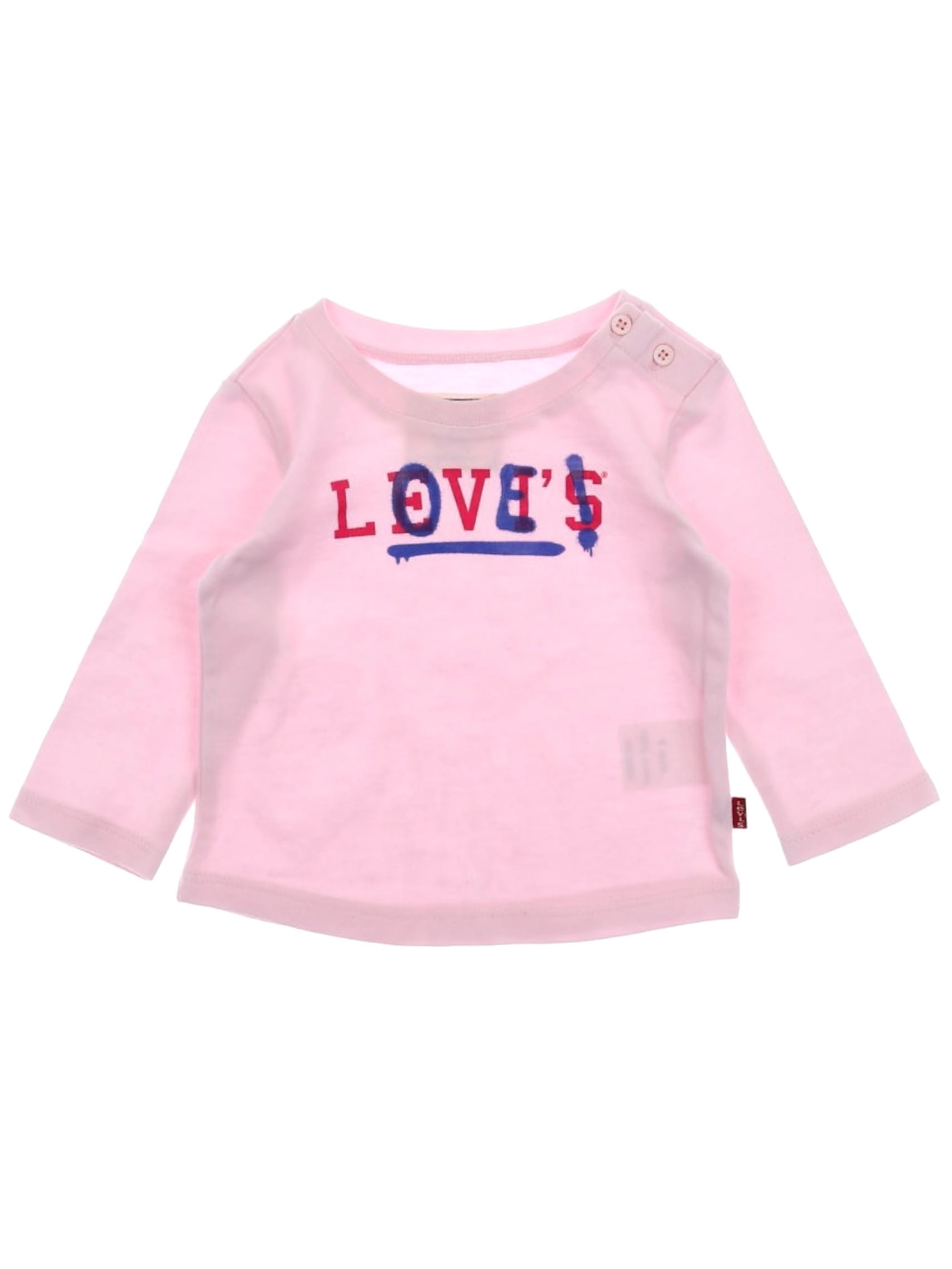 Levi's - tee-shirt rose - 6 mois