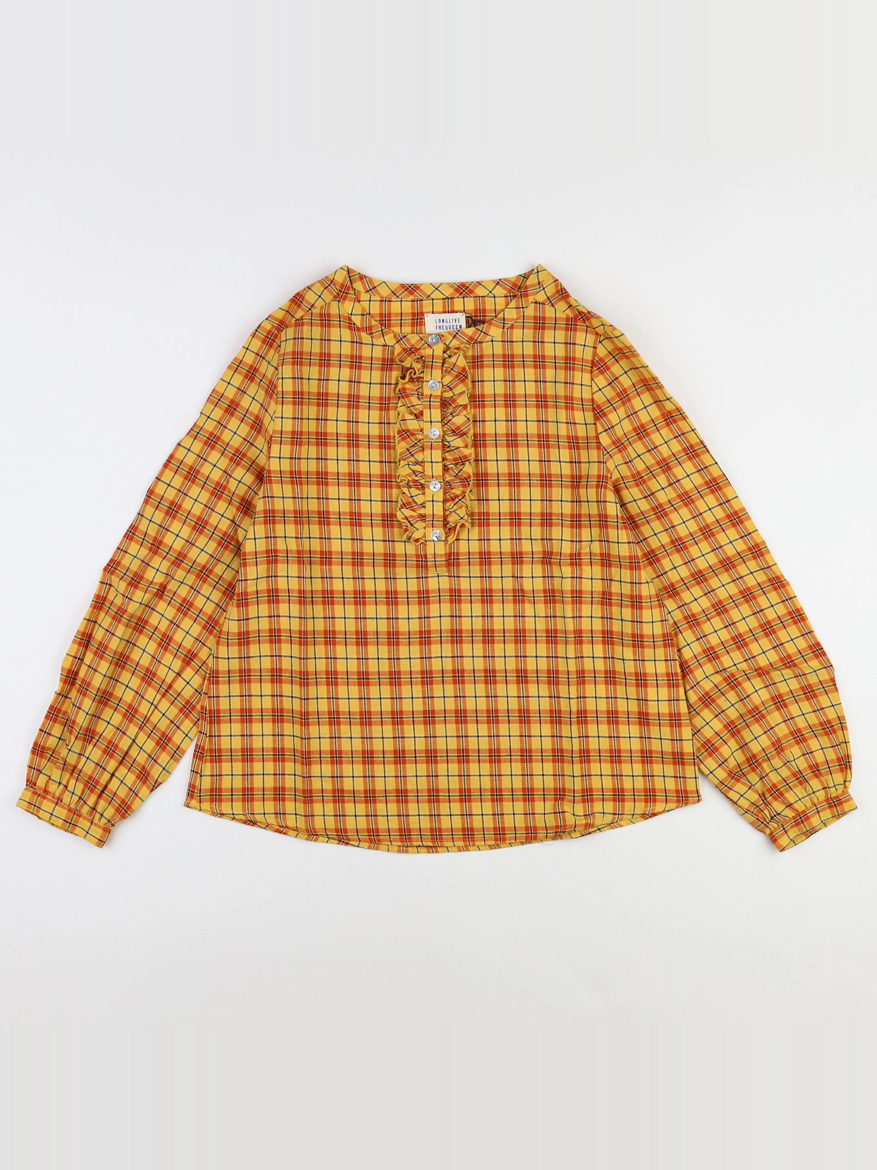 Longlivethequeen  - blouse jaune (neuf) - 10 ans