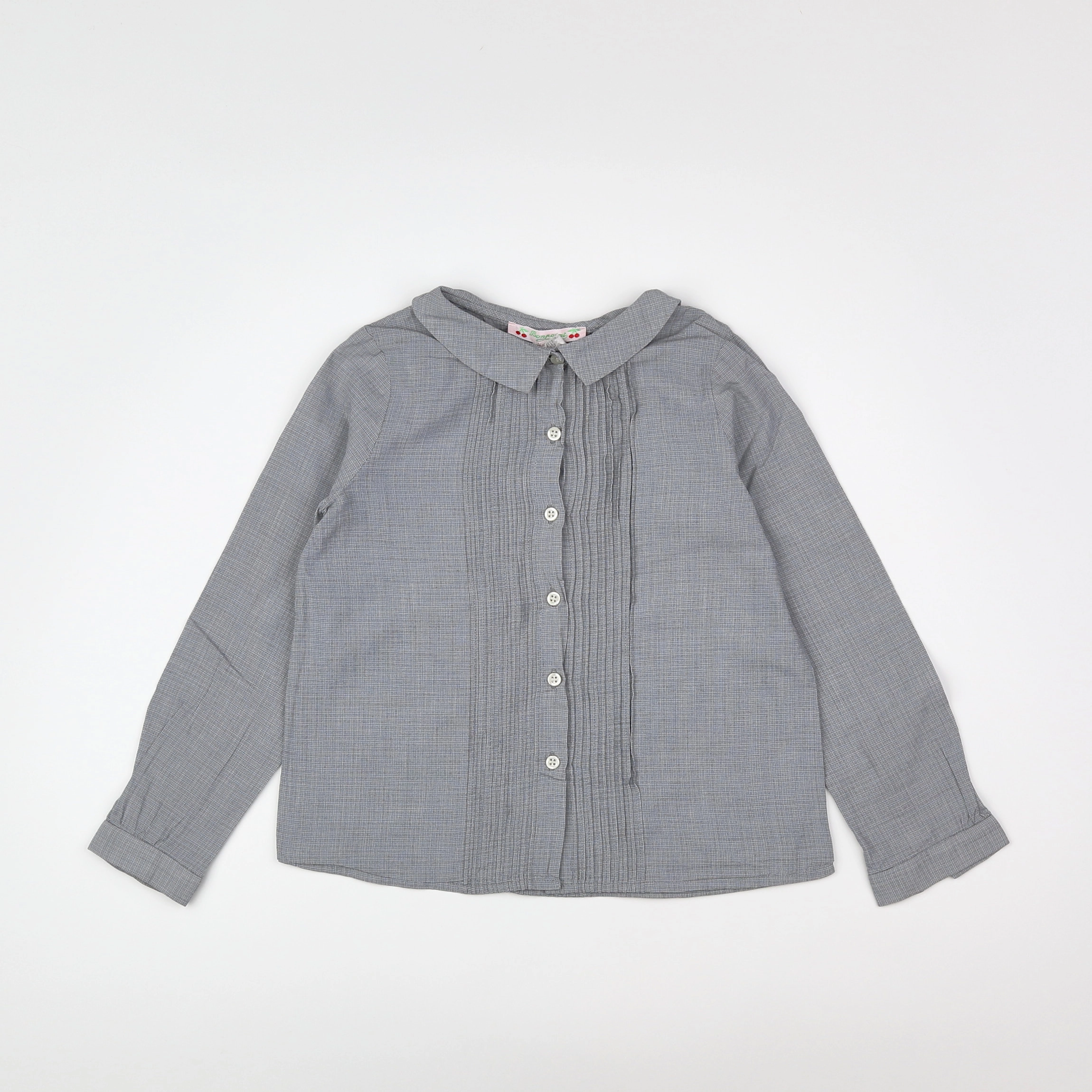 Bonpoint - blouse gris - 6 ans