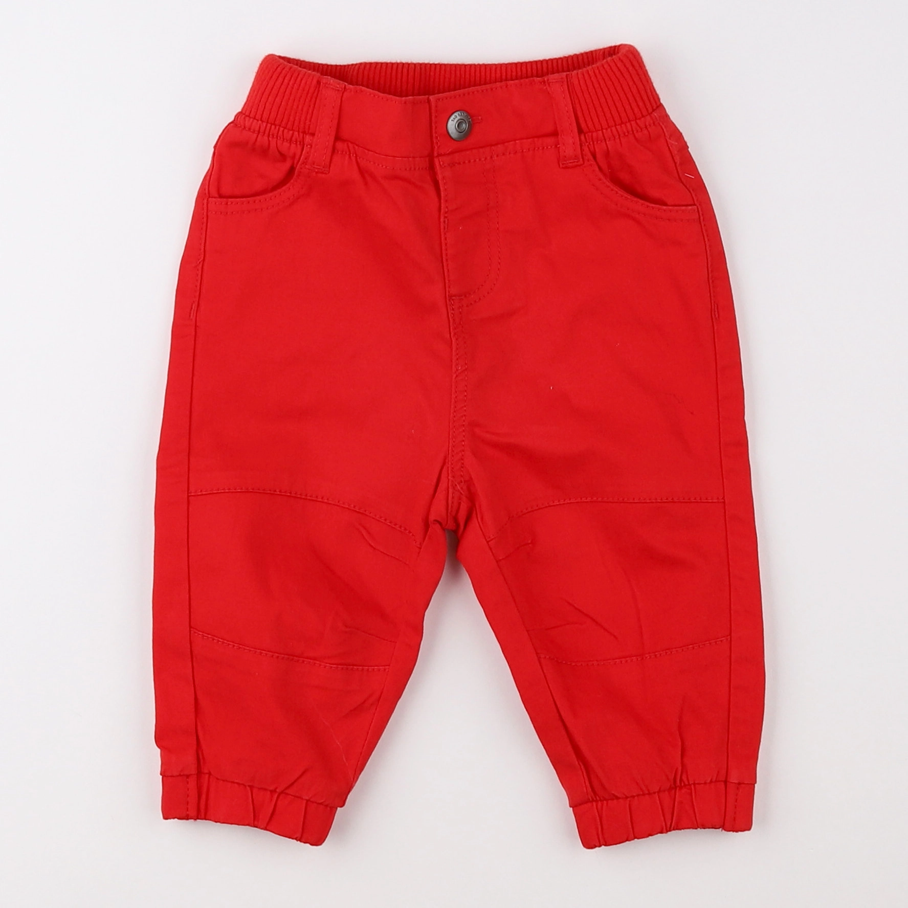 Tape à l'oeil - pantalon rouge - 9 mois