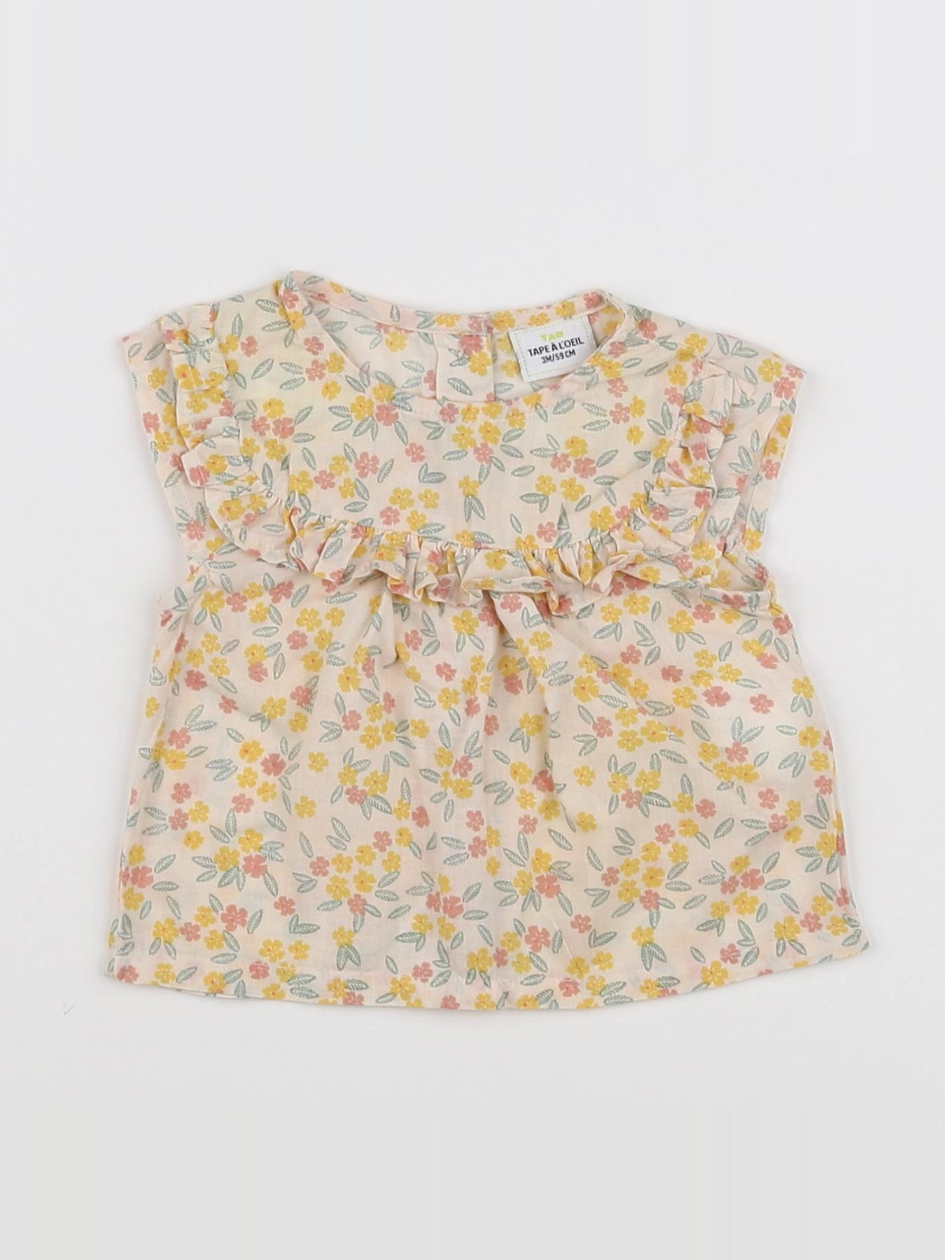 Tape à l'oeil - blouse multicolore - 3 mois