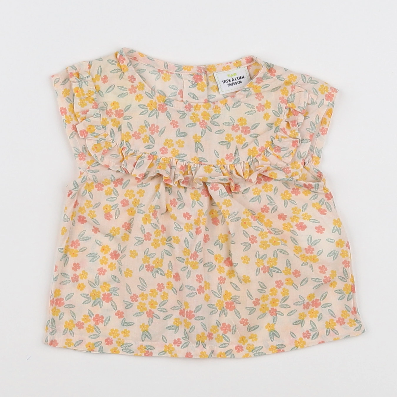 Tape à l'oeil - blouse multicolore - 3 mois