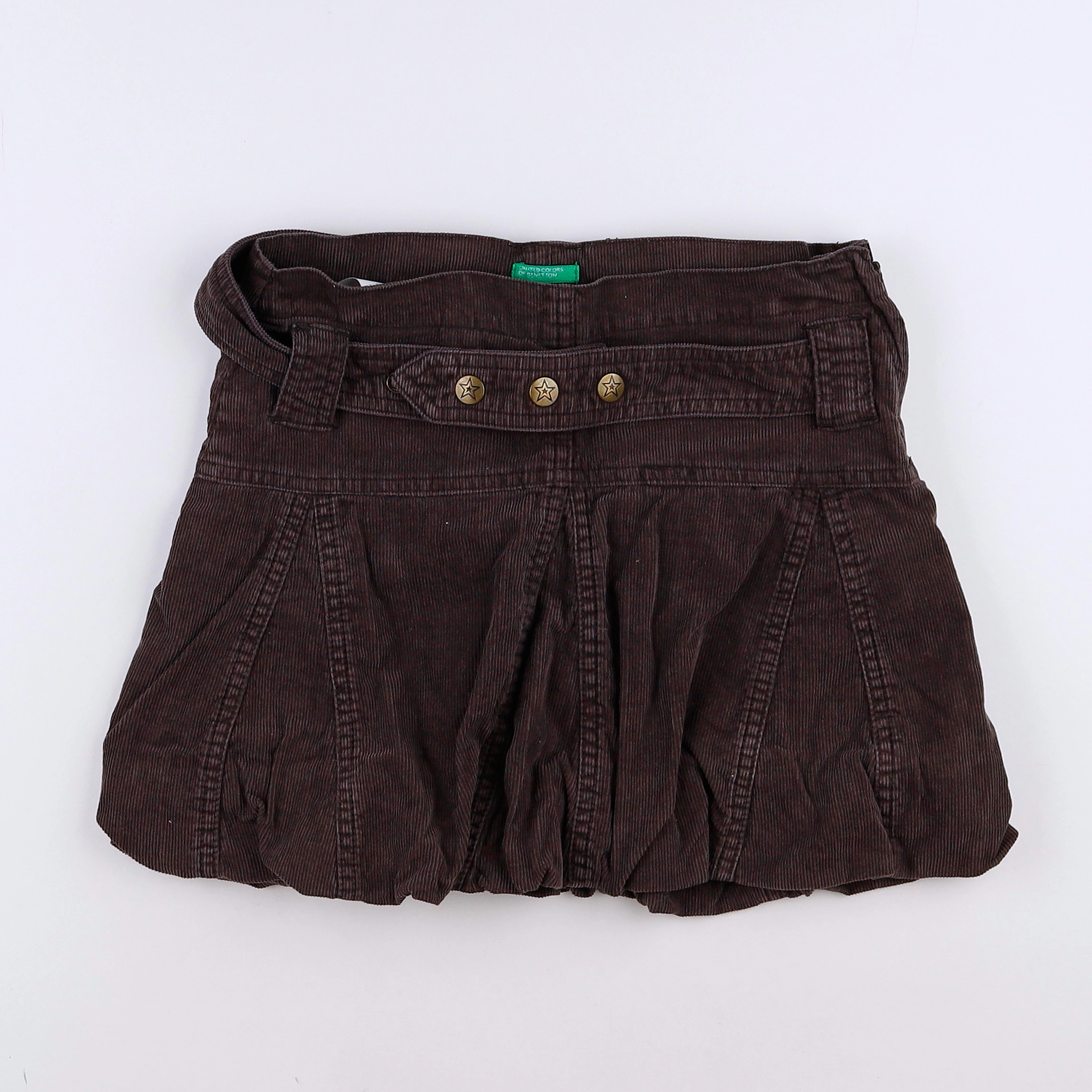 Benetton - jupe marron - 7/8 ans