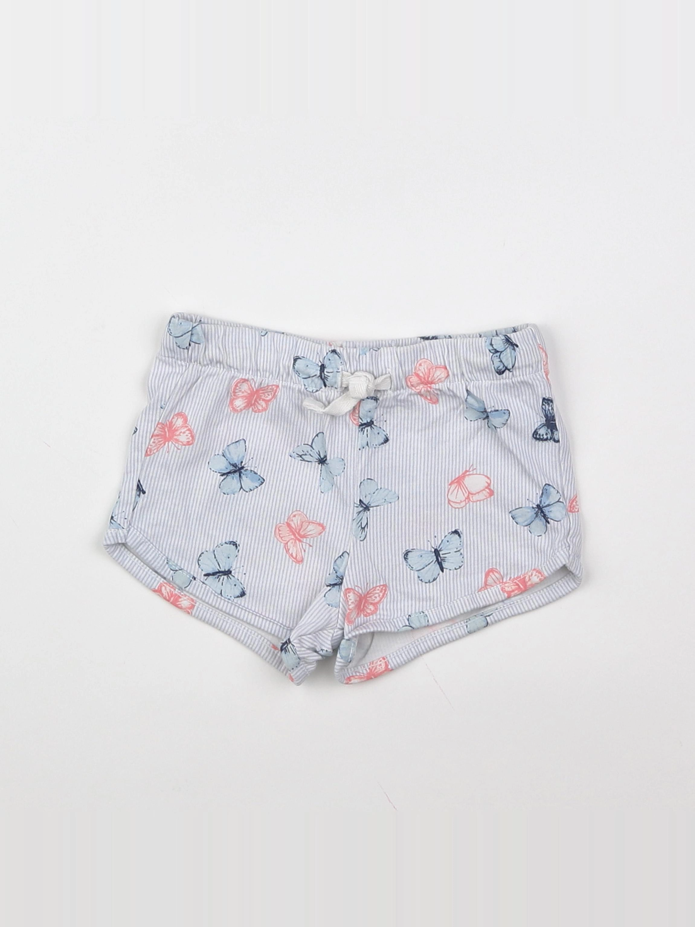 H&M - short multicolore - 3/6 mois
