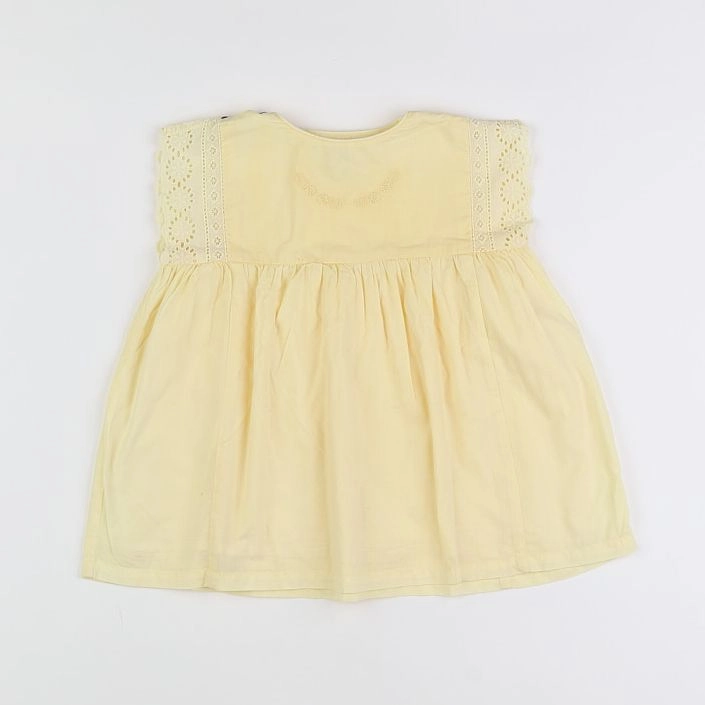 Cyrillus - robe jaune - 12 mois
