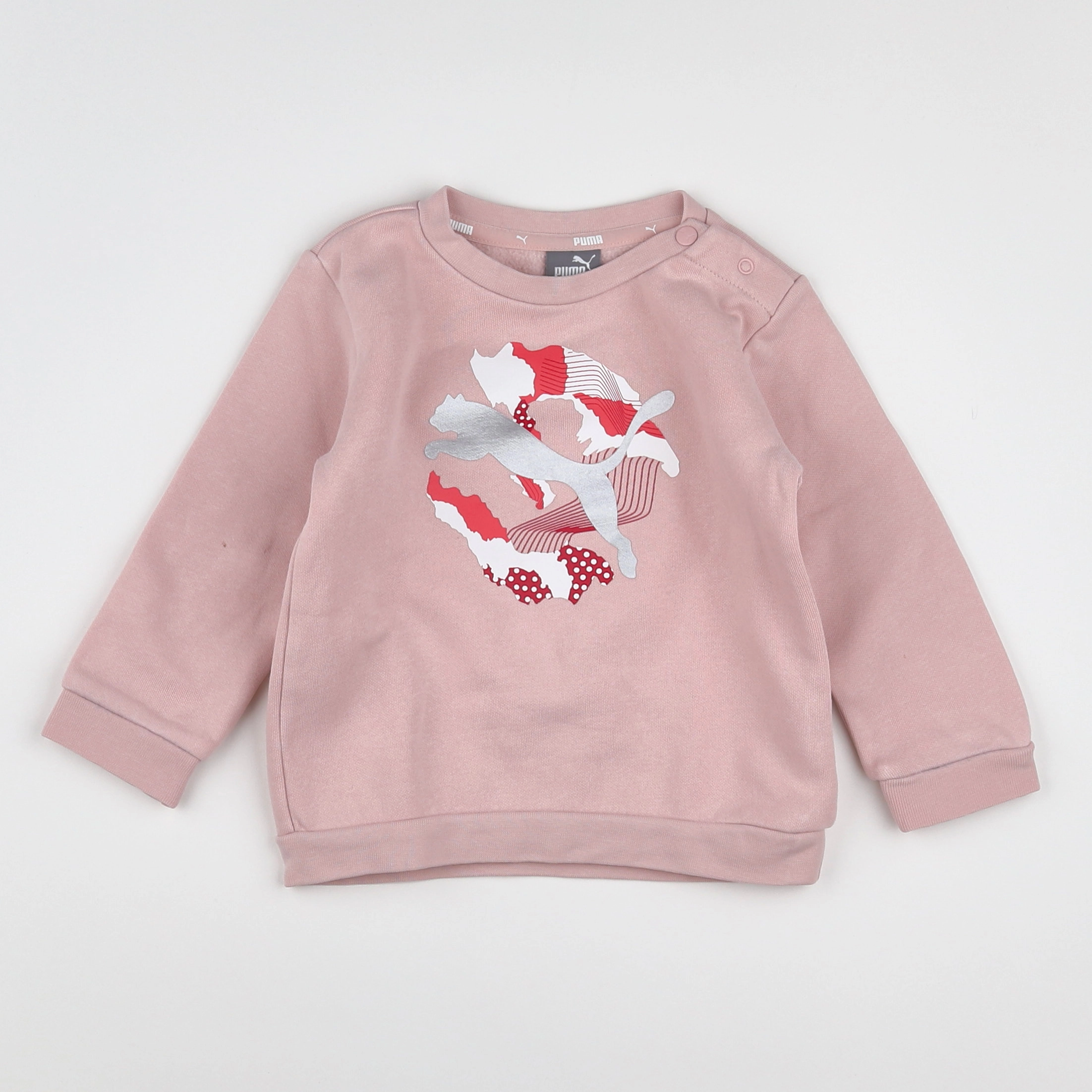 Puma - sweat rose - 9/12 mois