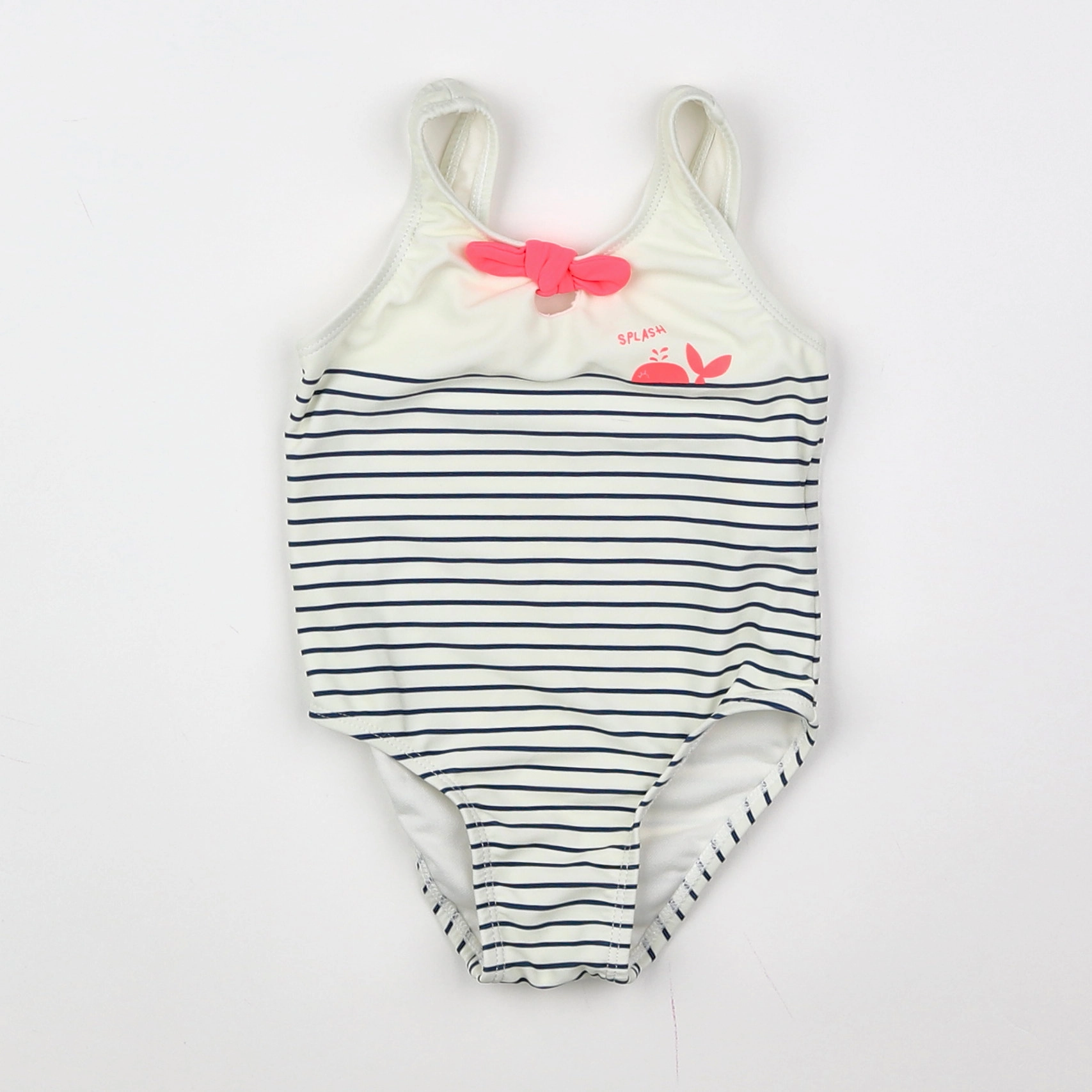 Tape à l'oeil - maillot de bain blanc, bleu - 18 mois