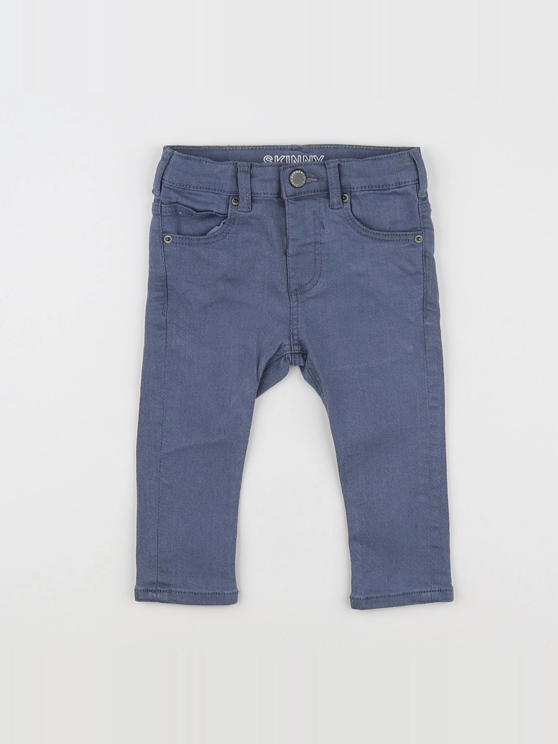 Zara - jegging bleu - 9/12 mois