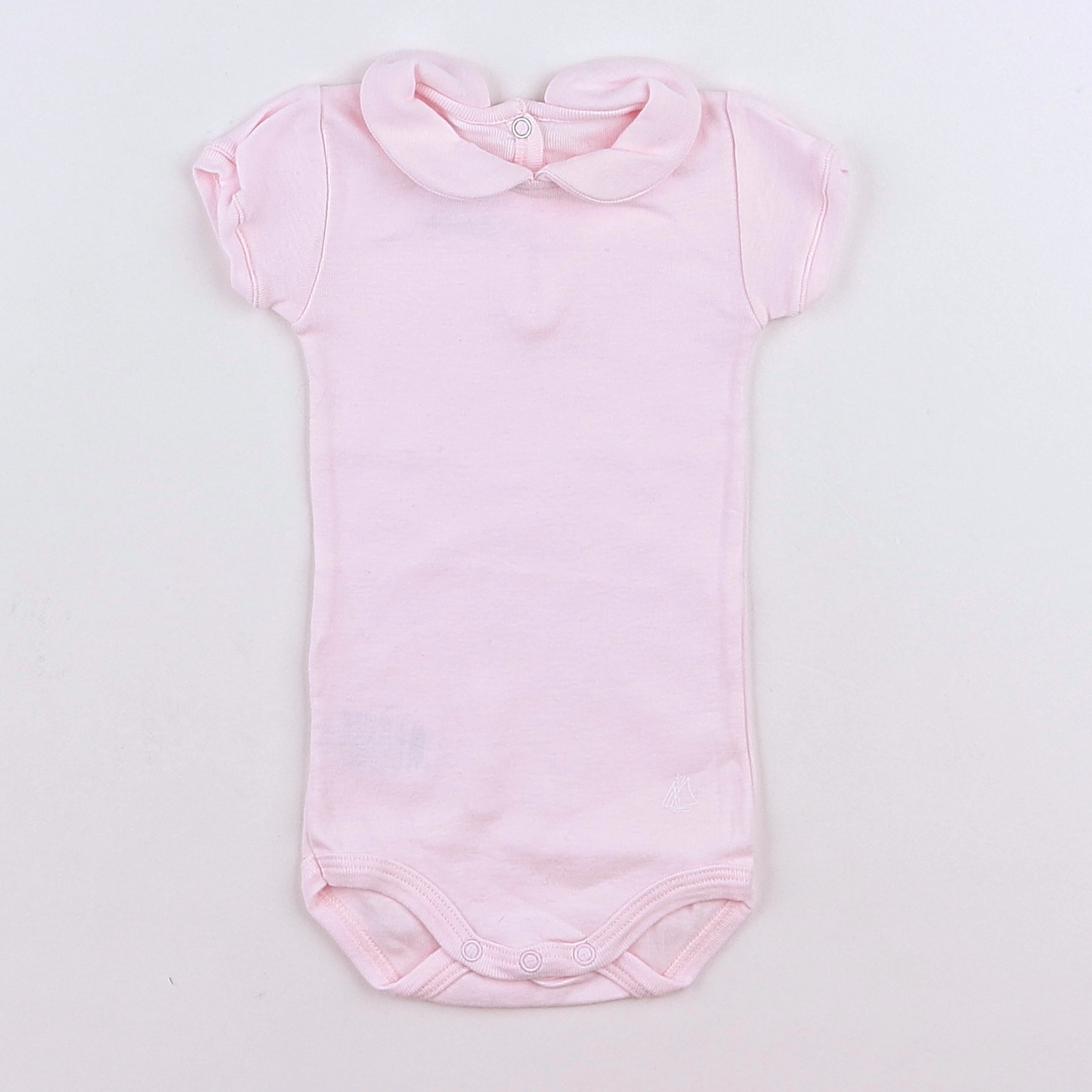 Petit Bateau - body vetement rose - 3 mois