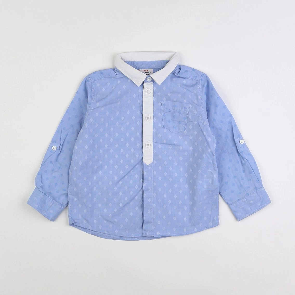 Tape à l'oeil - chemise bleu - 2 ans