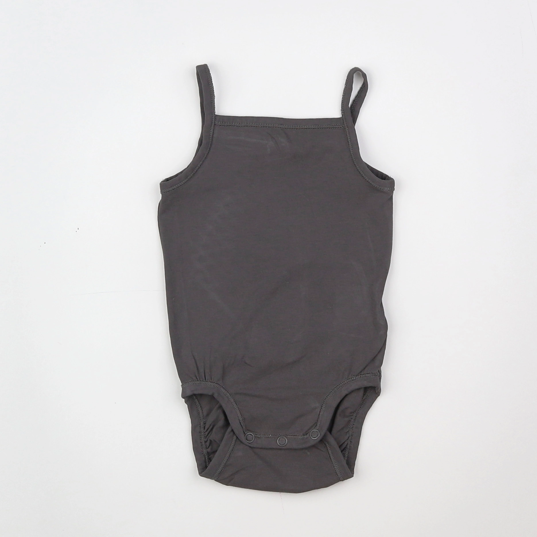 H&M - body gris - 3/6 mois