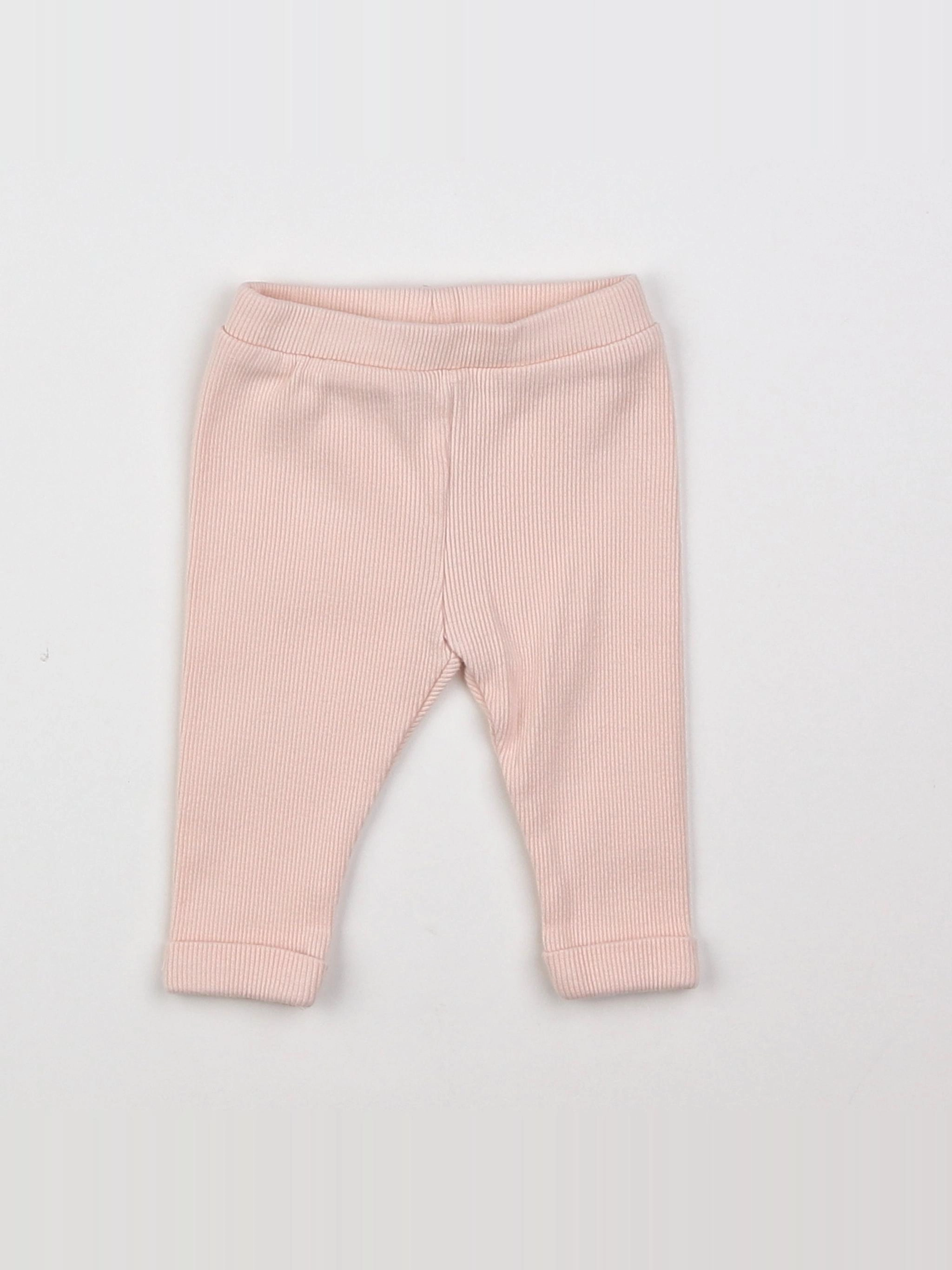 Tape à l'oeil - legging rose - 3 mois