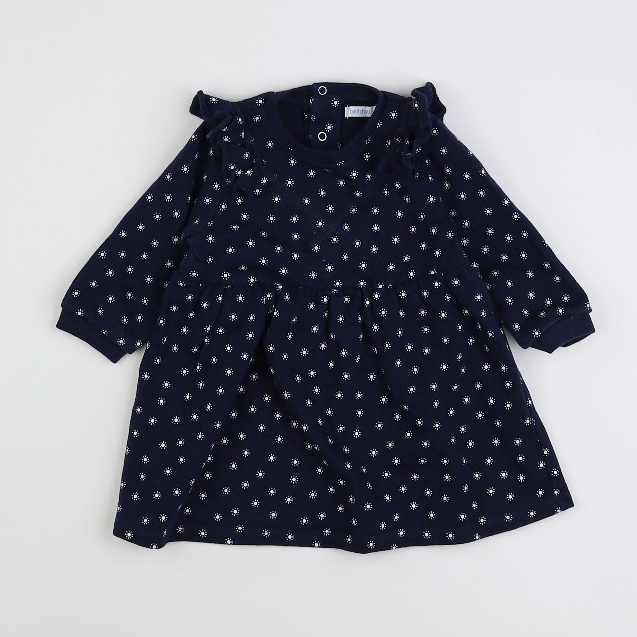 Boutchou - robe bleu - 6 mois