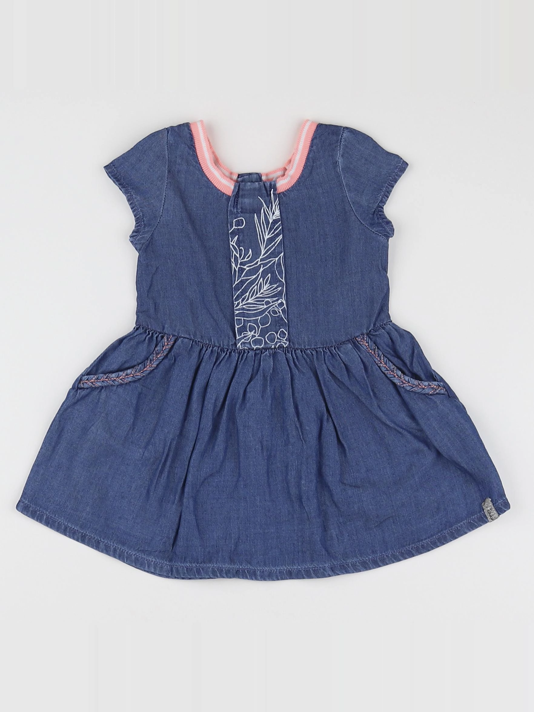 IKKS - robe bleu - 3 mois