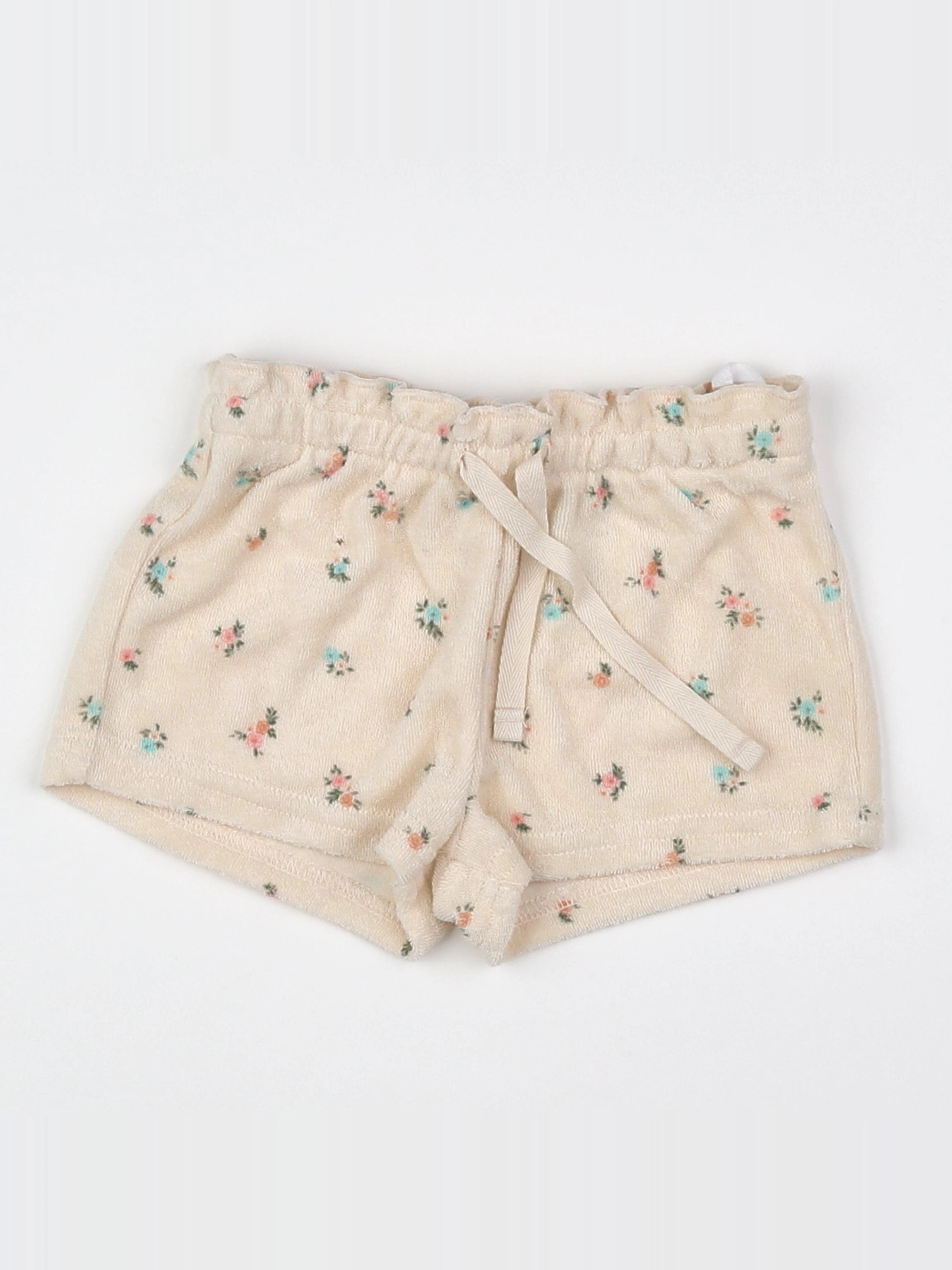 H&M - short multicolore - 6/9 mois