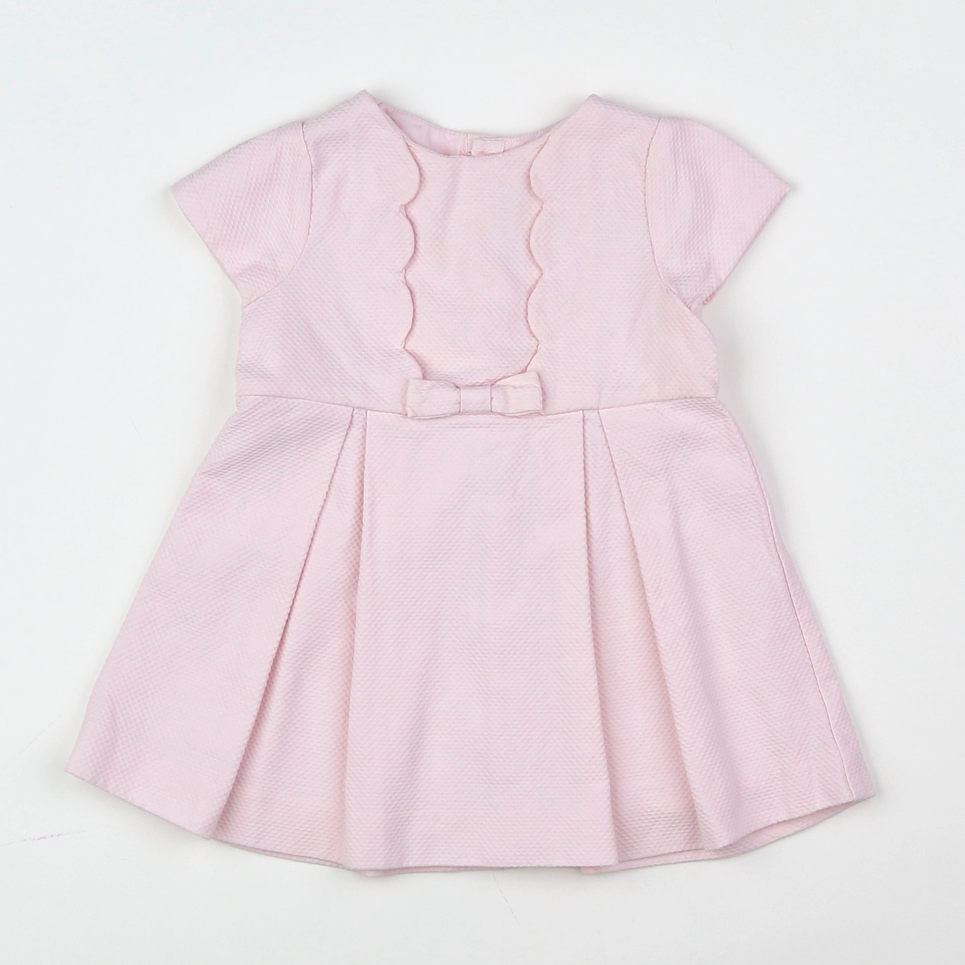 Jacadi - robe rose - 12 mois