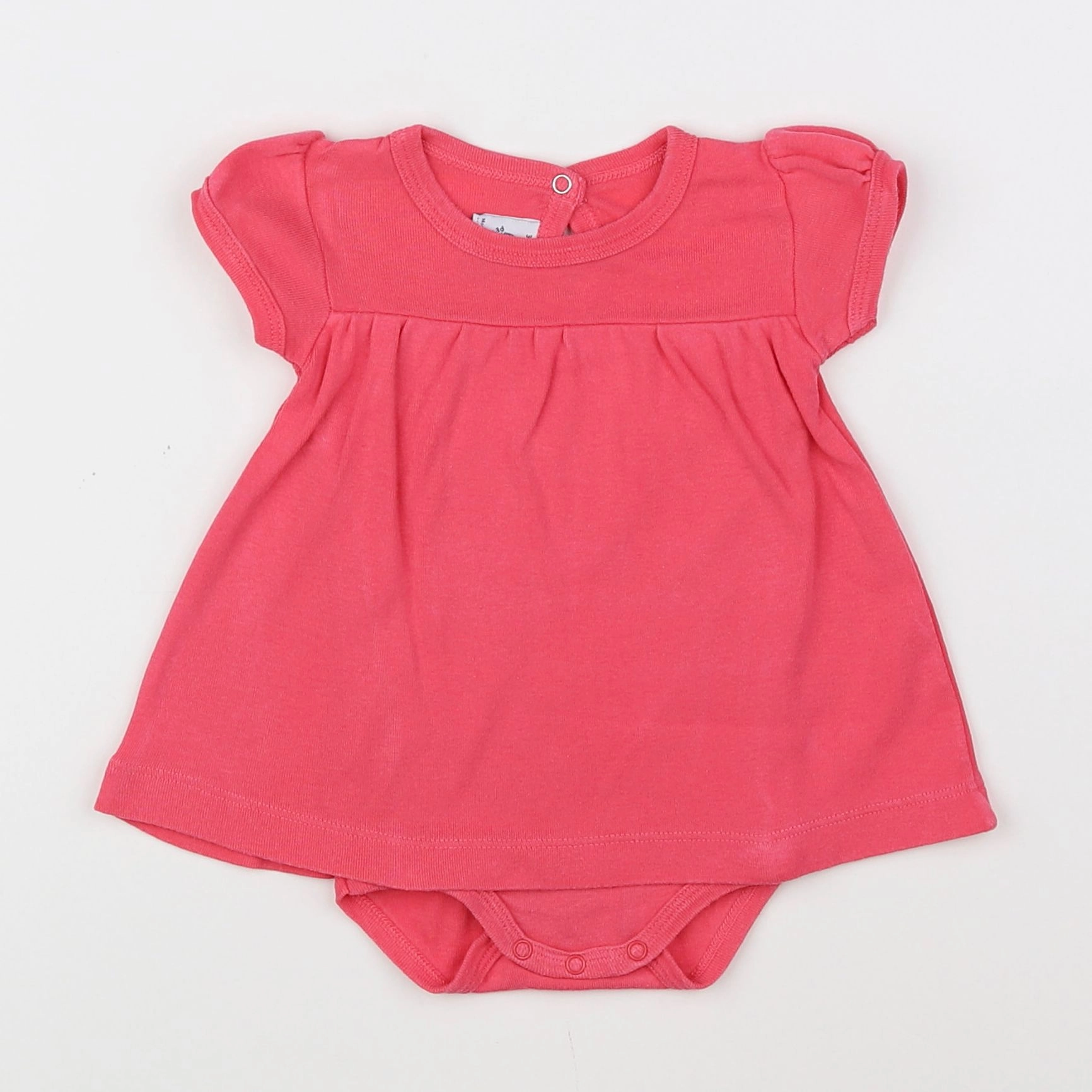 Petit Bateau - robe rose - 3 mois