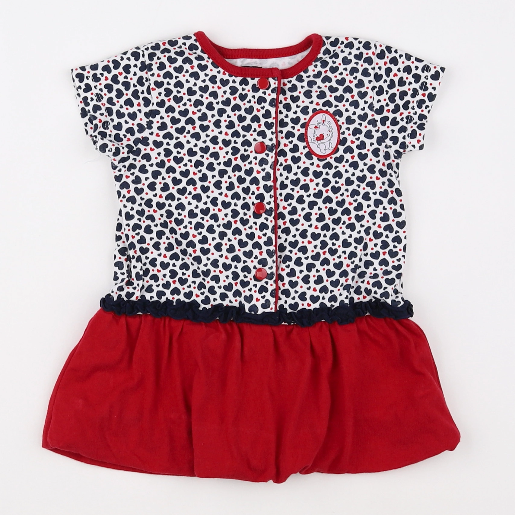 Terre de marins - robe multicolore - 9 mois