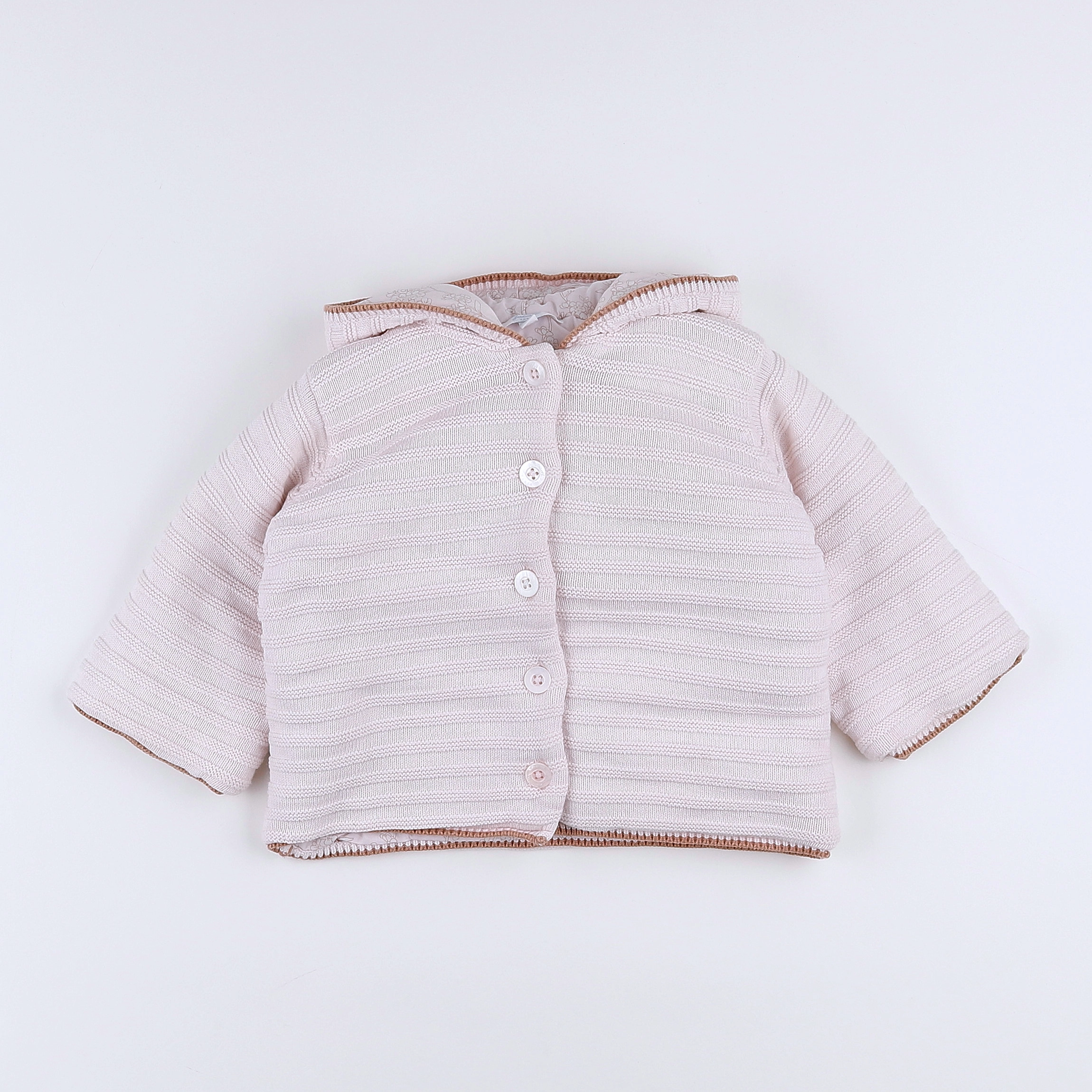 Jacadi - veste rose - 12 mois