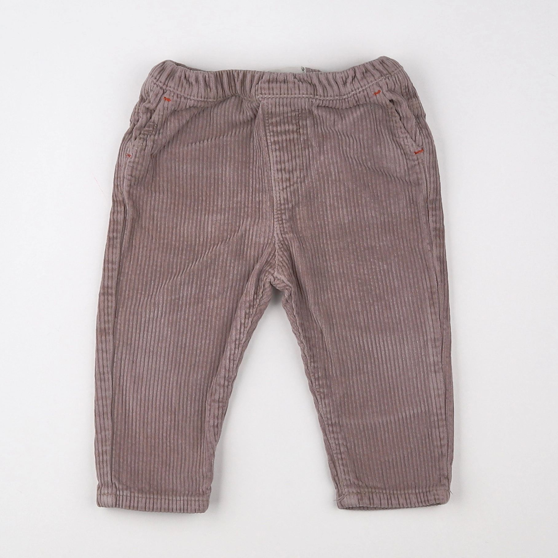 Arsène et les pipelettes - pantalon beige, violet - 12 mois