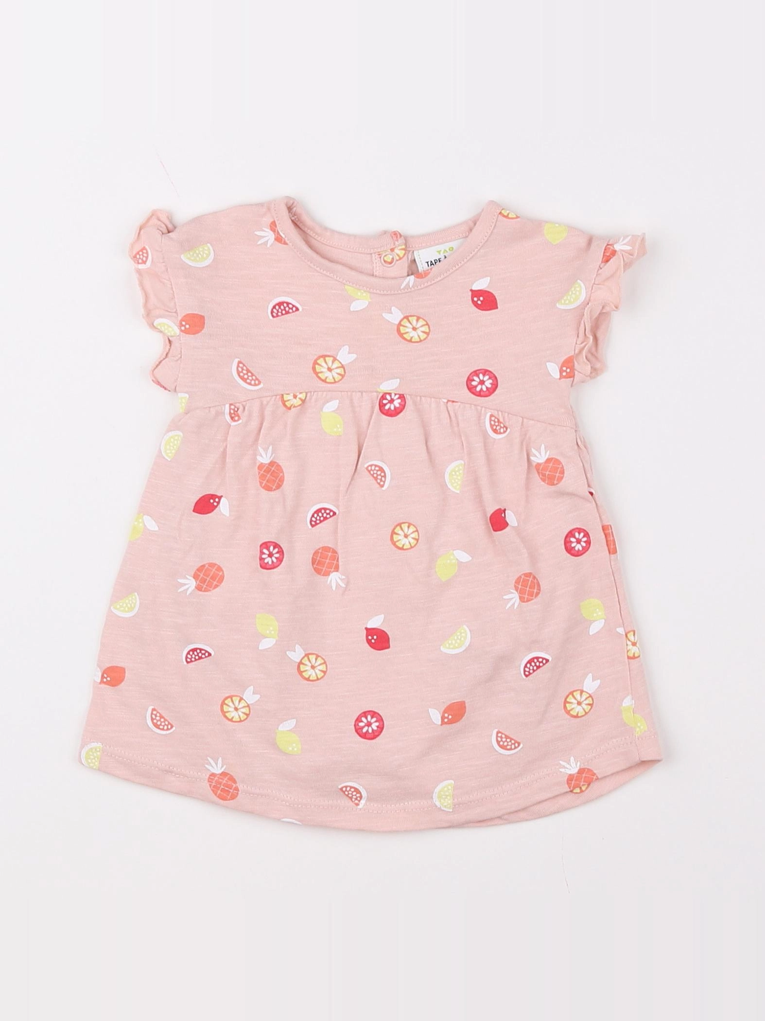 Tape à l'oeil - robe rose - 3 mois