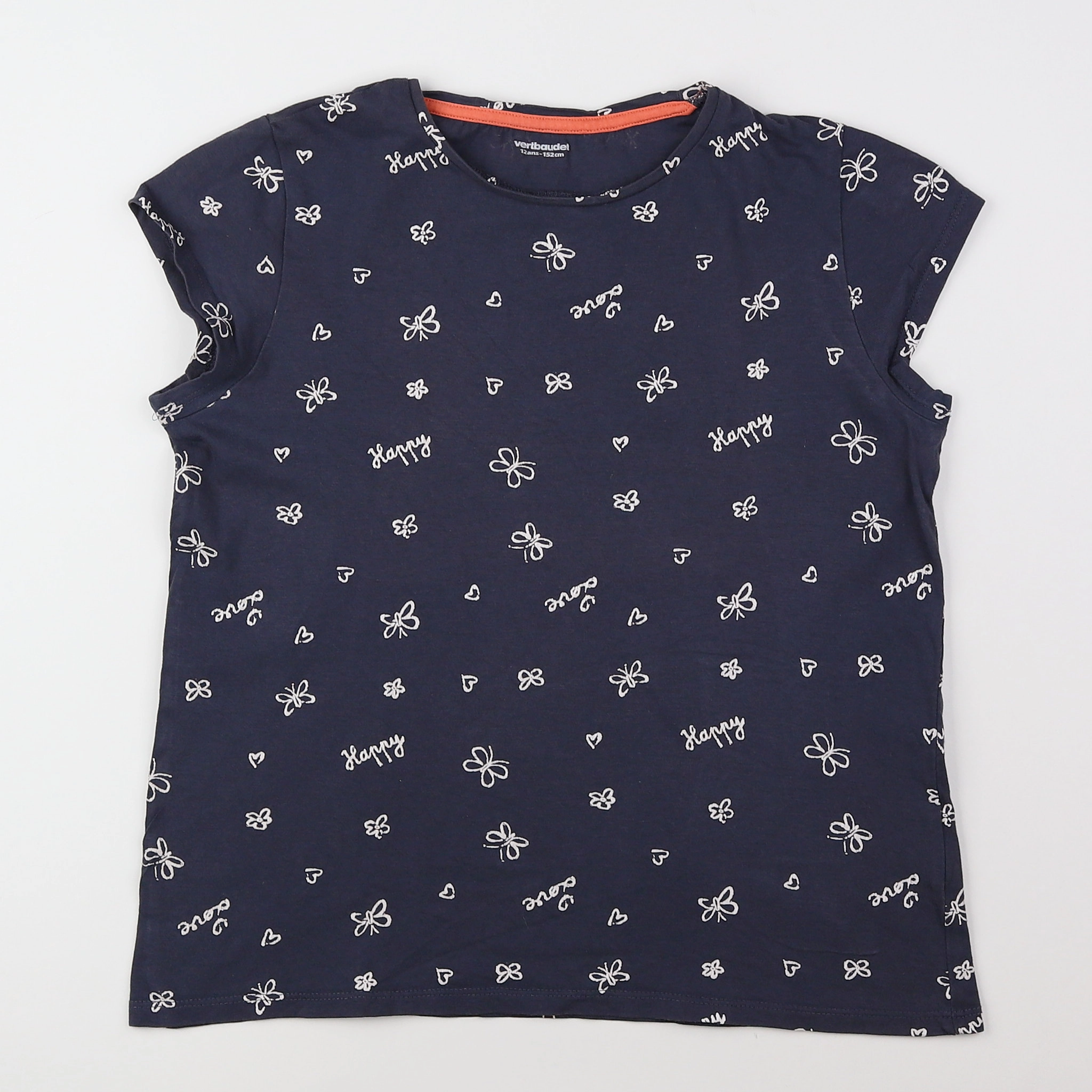 Vertbaudet - tee-shirt gris - 12 ans