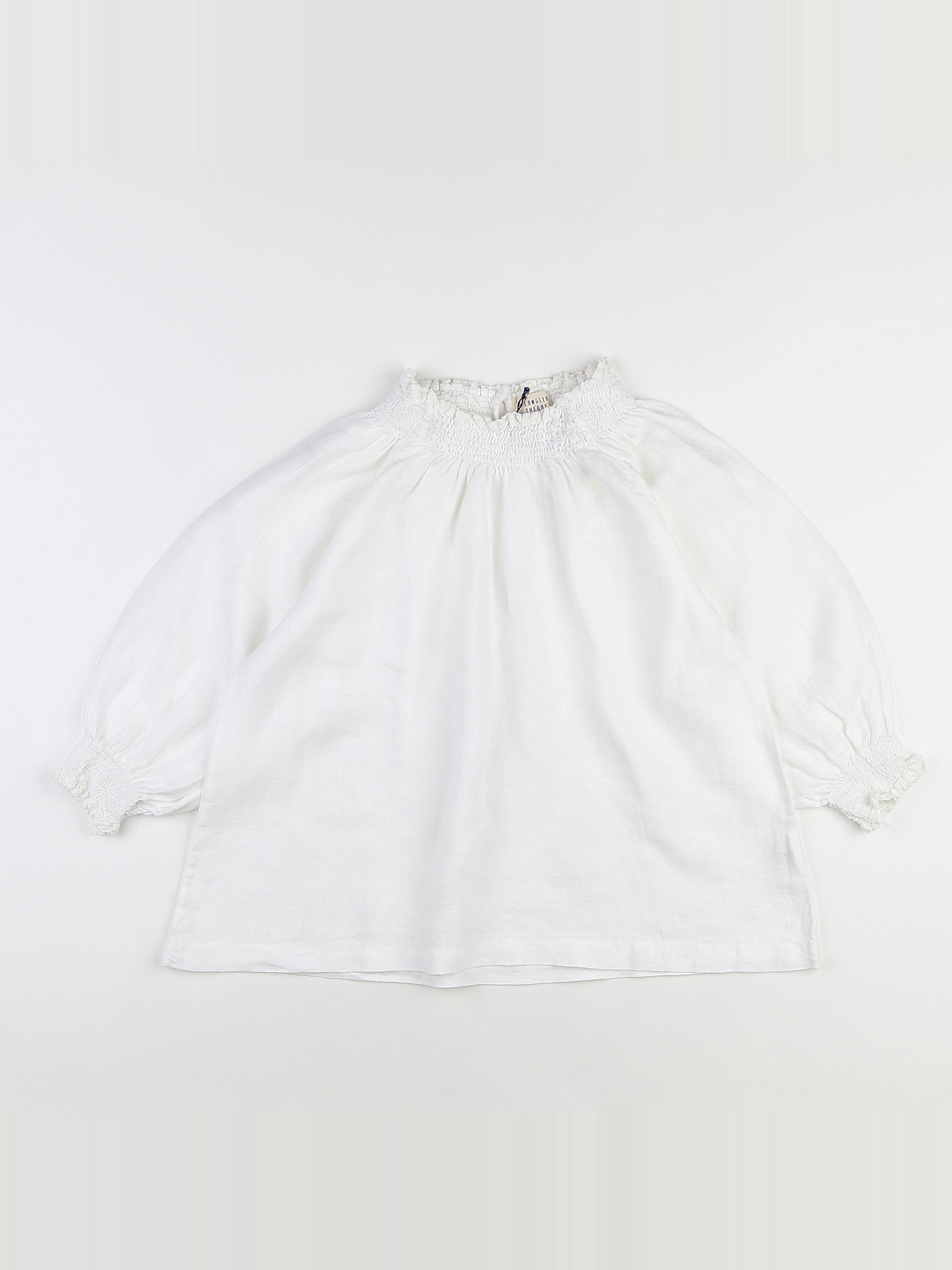 Longlivethequeen  - blouse blanc (neuf) - 12 ans