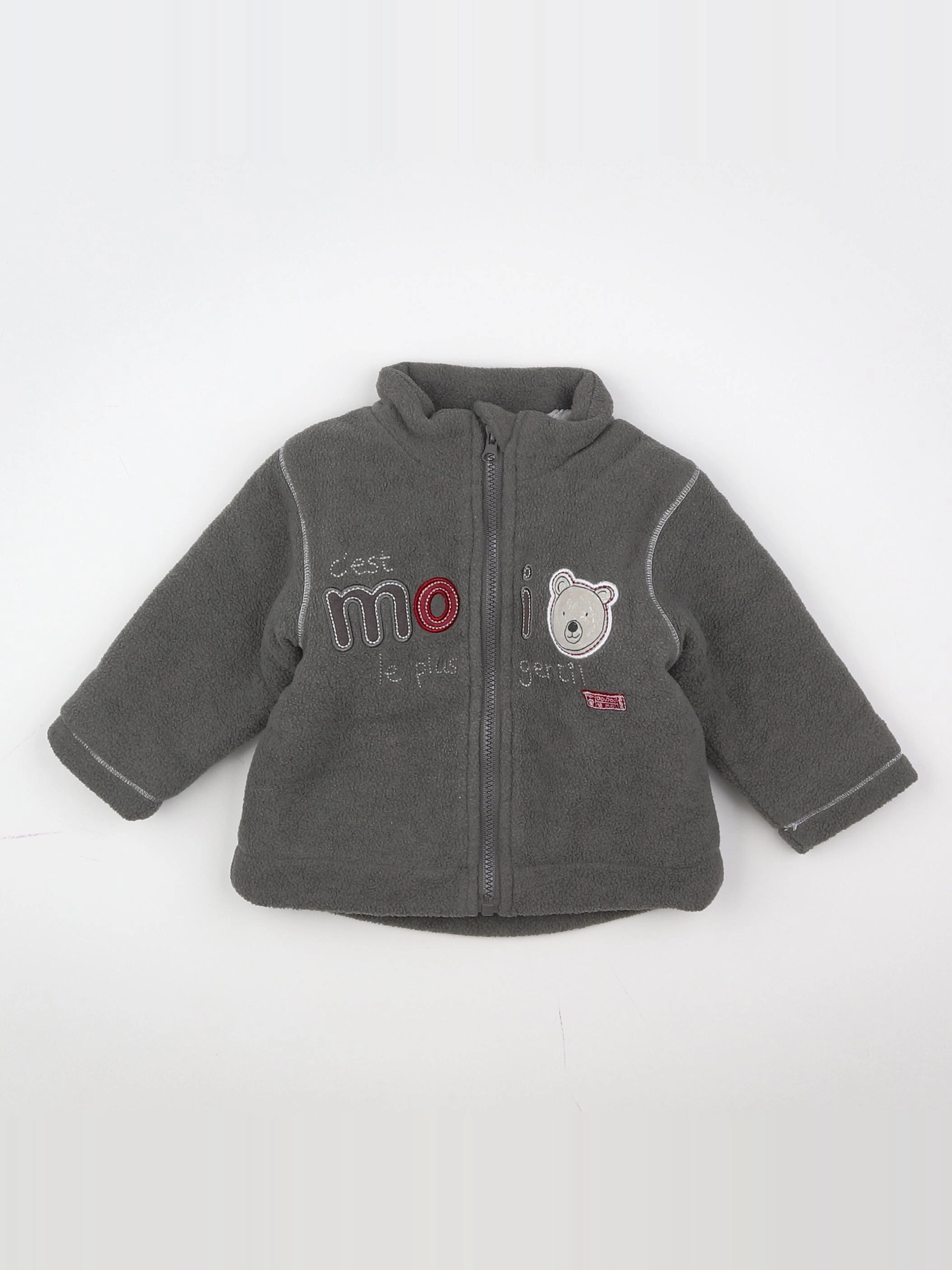 Absorba - polaire gris - 6 mois