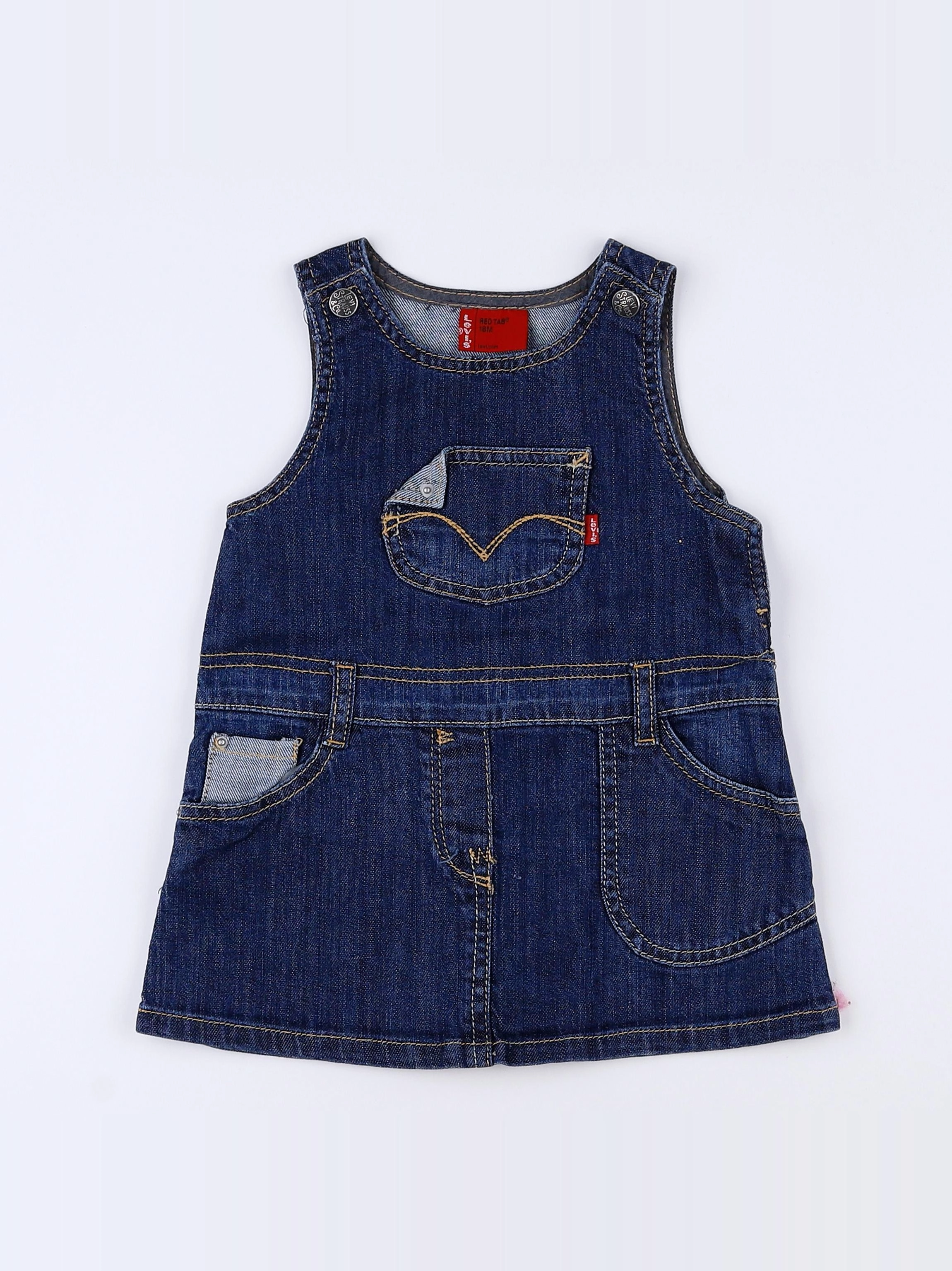 Levi's - robe bleu - 18 mois