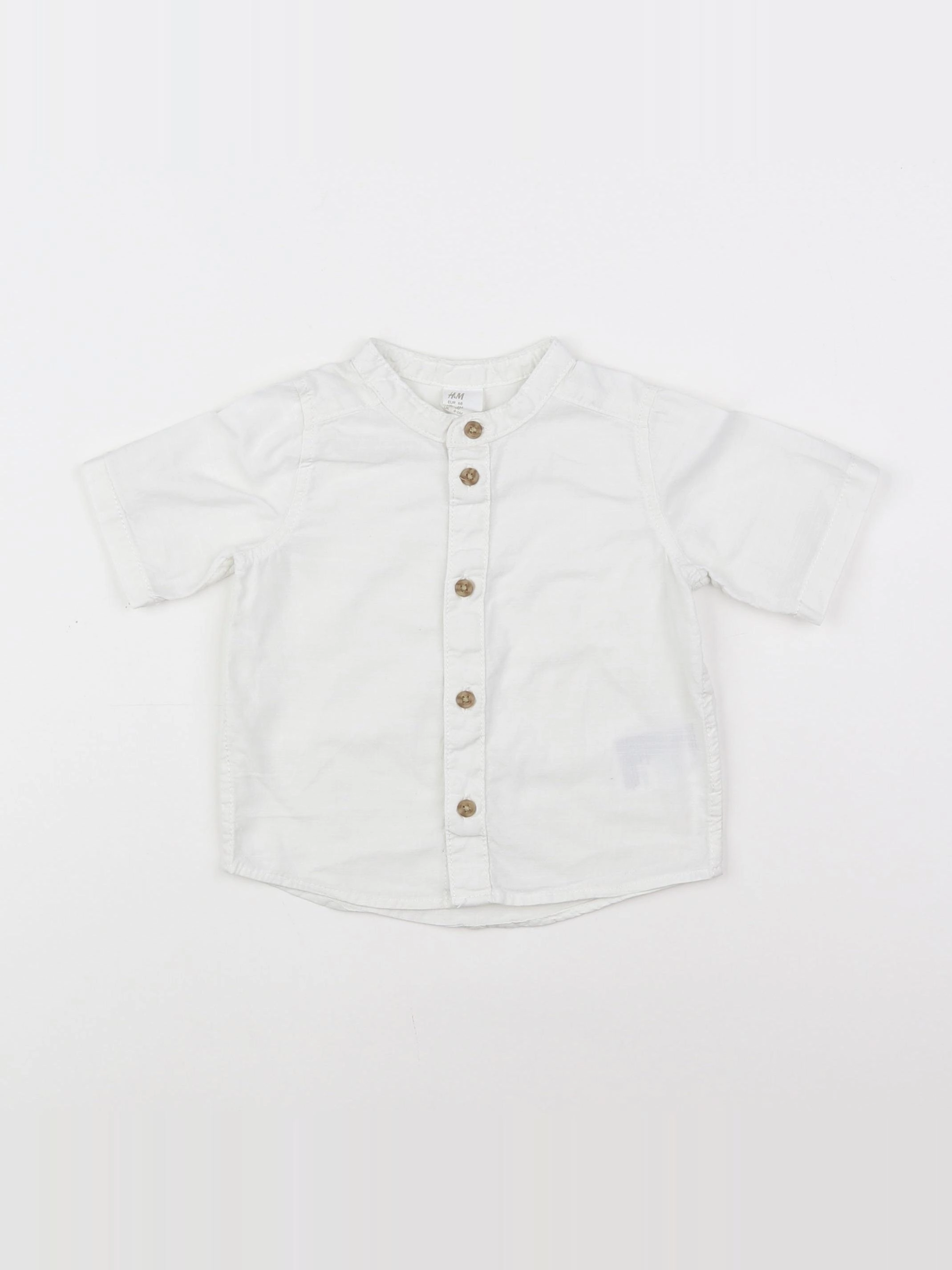 H&M - tee-shirt blanc - 6 mois