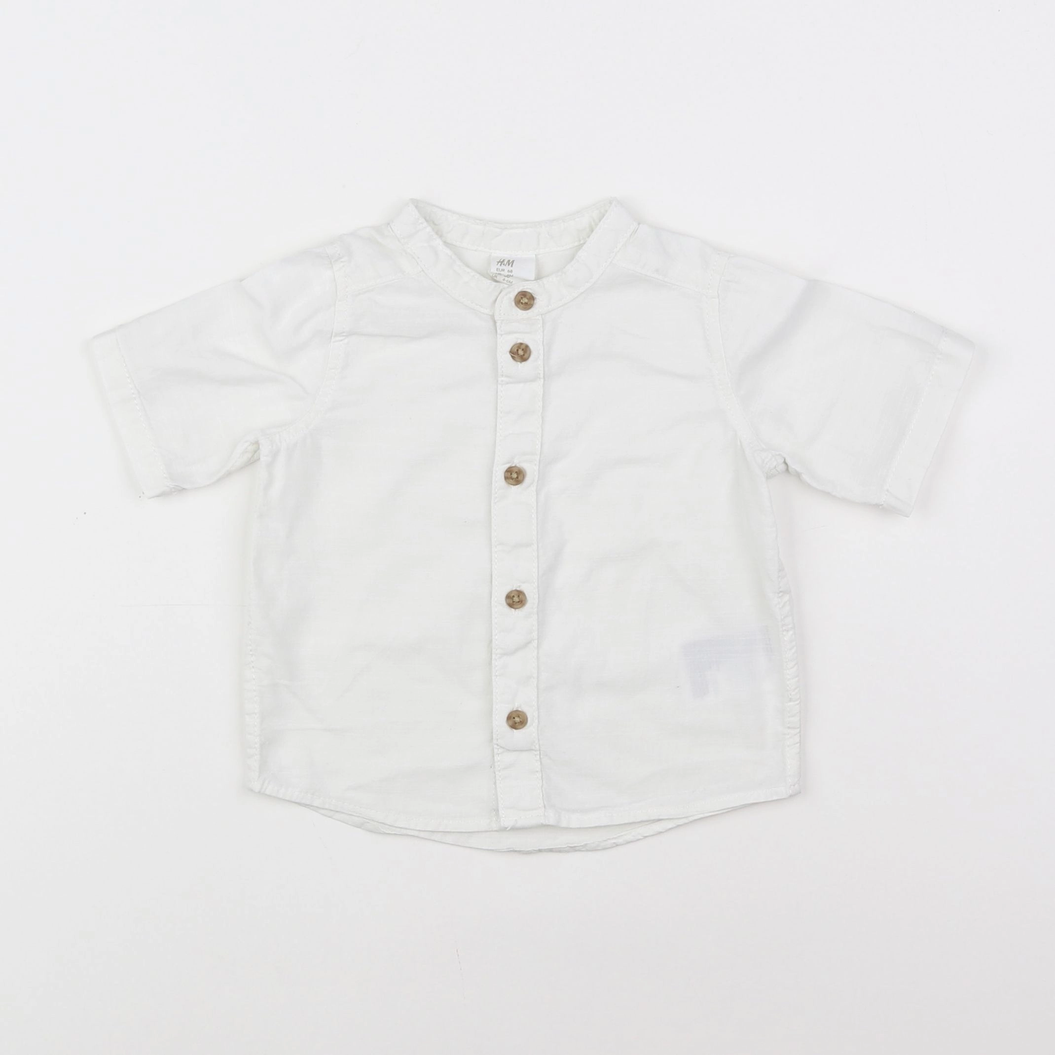 H&M - tee-shirt blanc - 6 mois