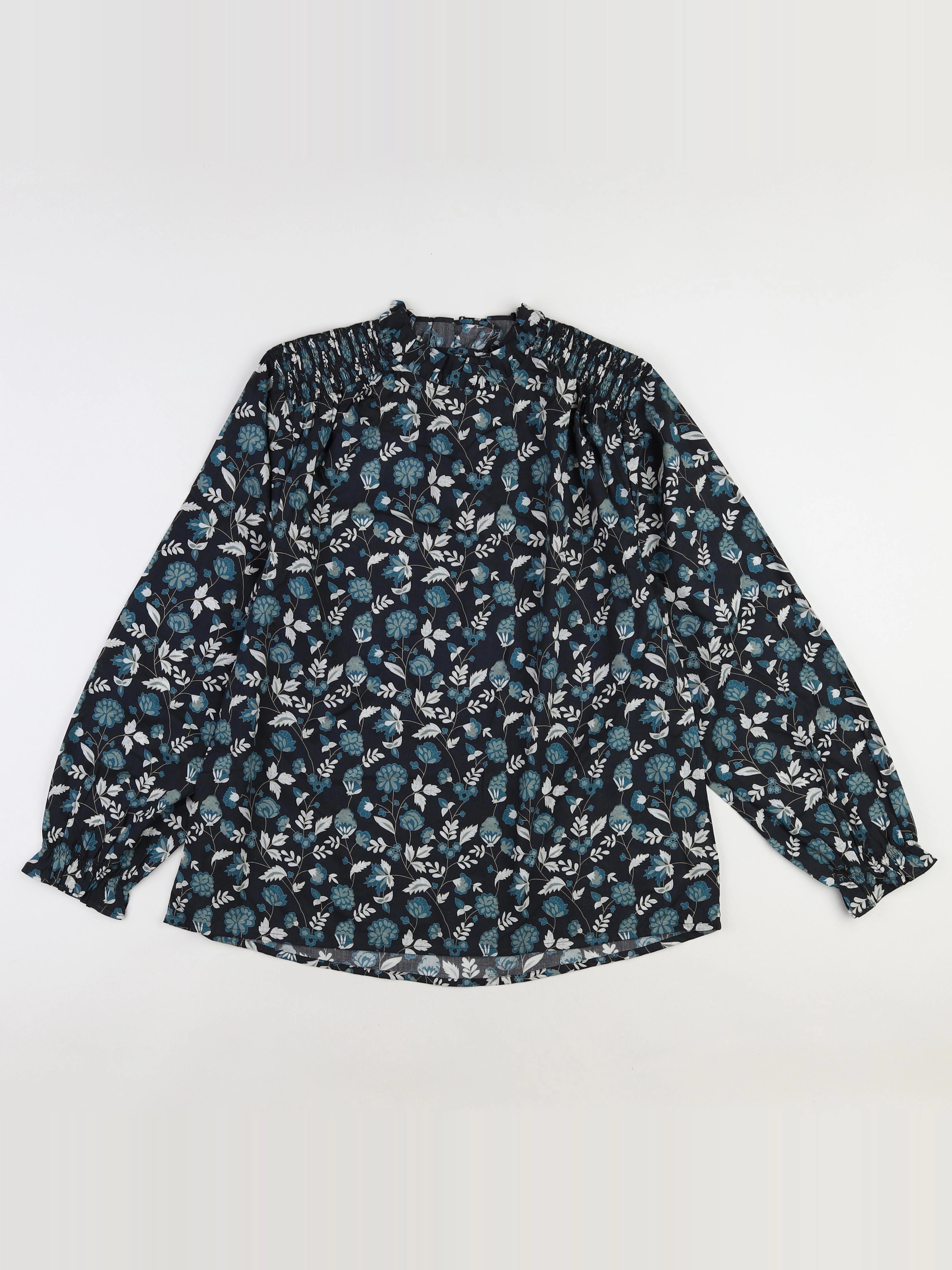 Bonton - blouse bleu, blanc - 16 ans