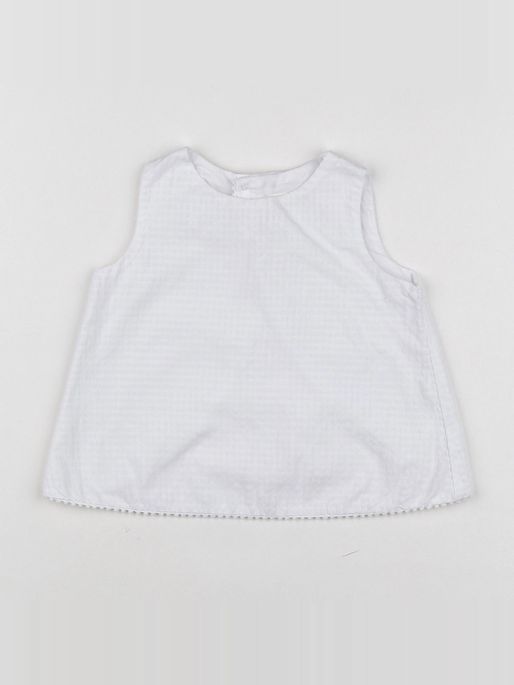 Lola Palacios - blouse blanc - 18 mois