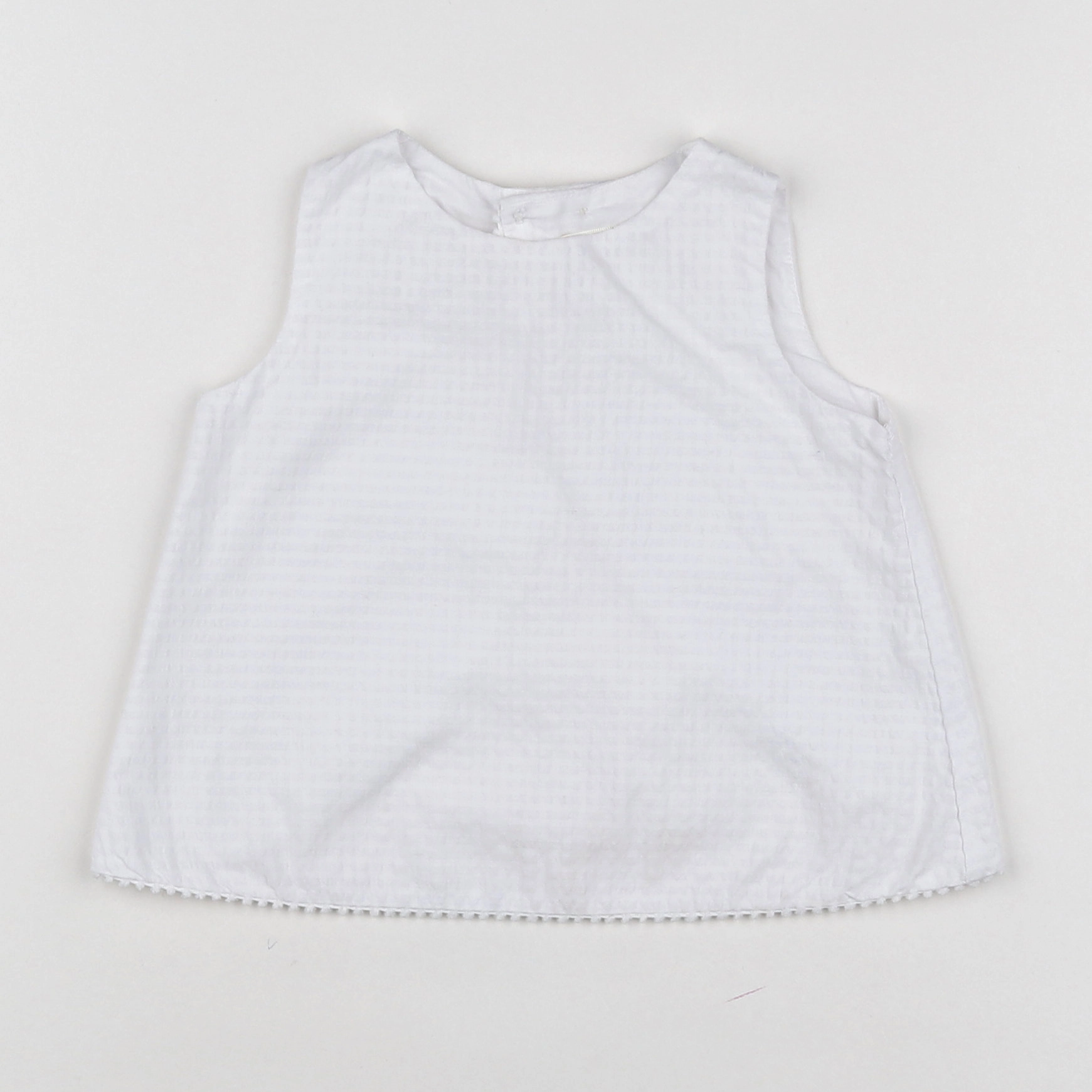 Lola Palacios - blouse blanc - 18 mois