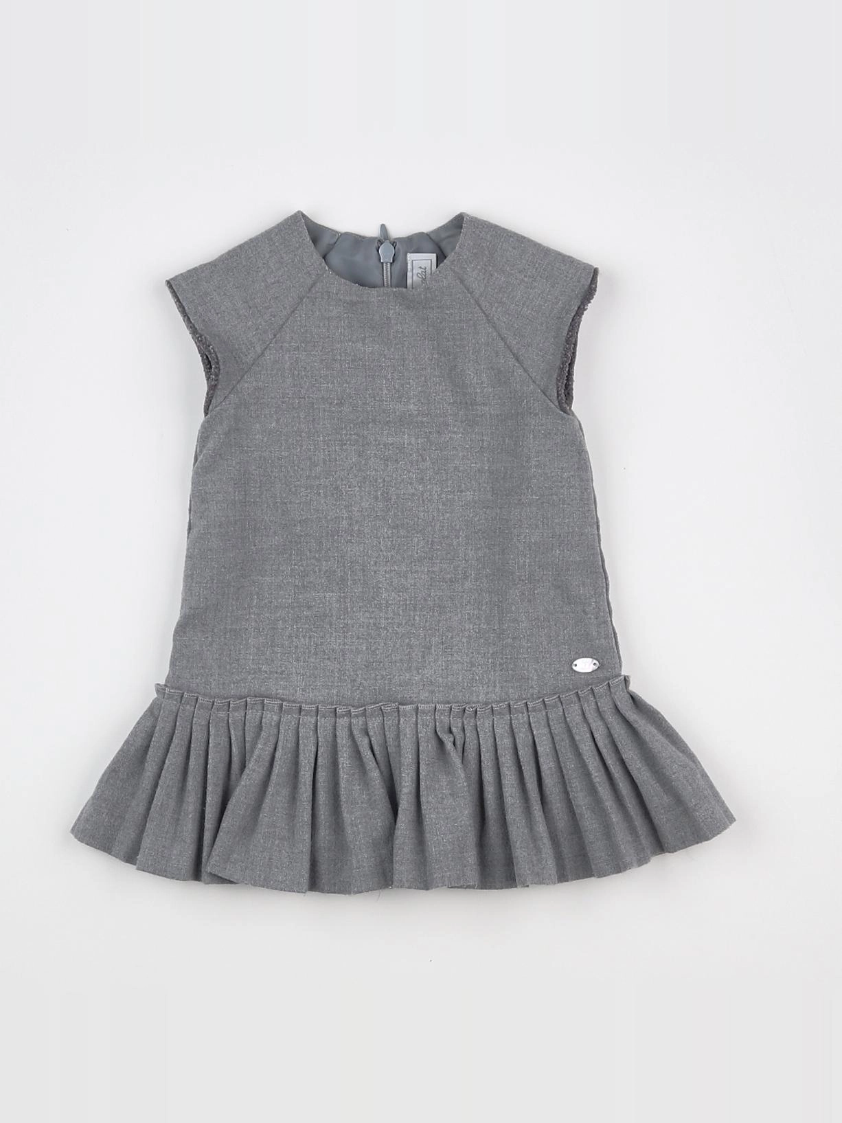 Tartine & Chocolat - robe gris - 6 mois