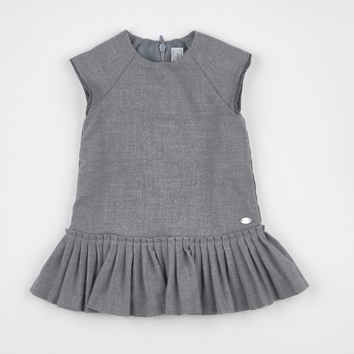 Tartine & Chocolat - robe gris - 6 mois