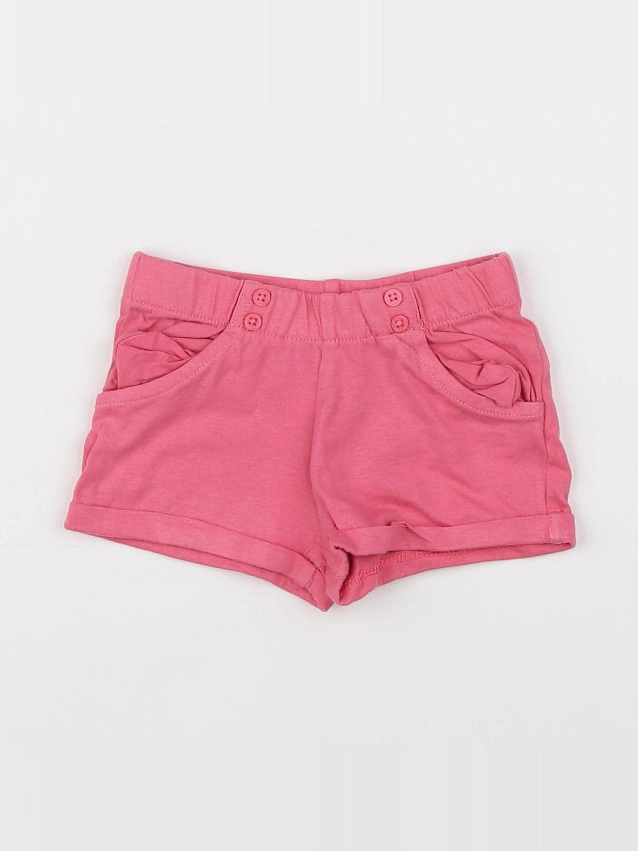 Boutchou - short rose - 6 mois